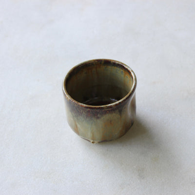 Drippy Autumnleaf dimple cup small