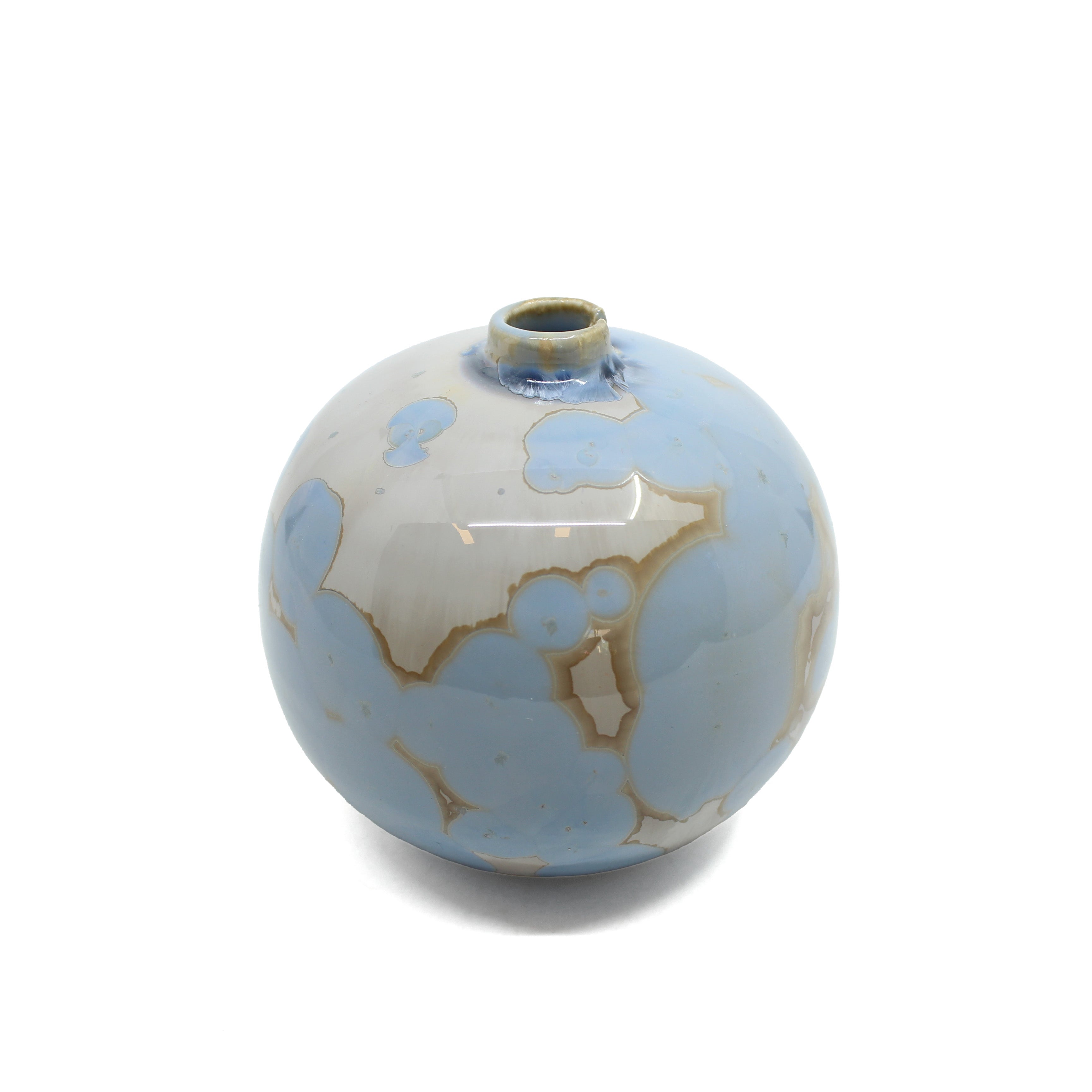 Flawed Globe BB 1 Ceramics Amber Winter