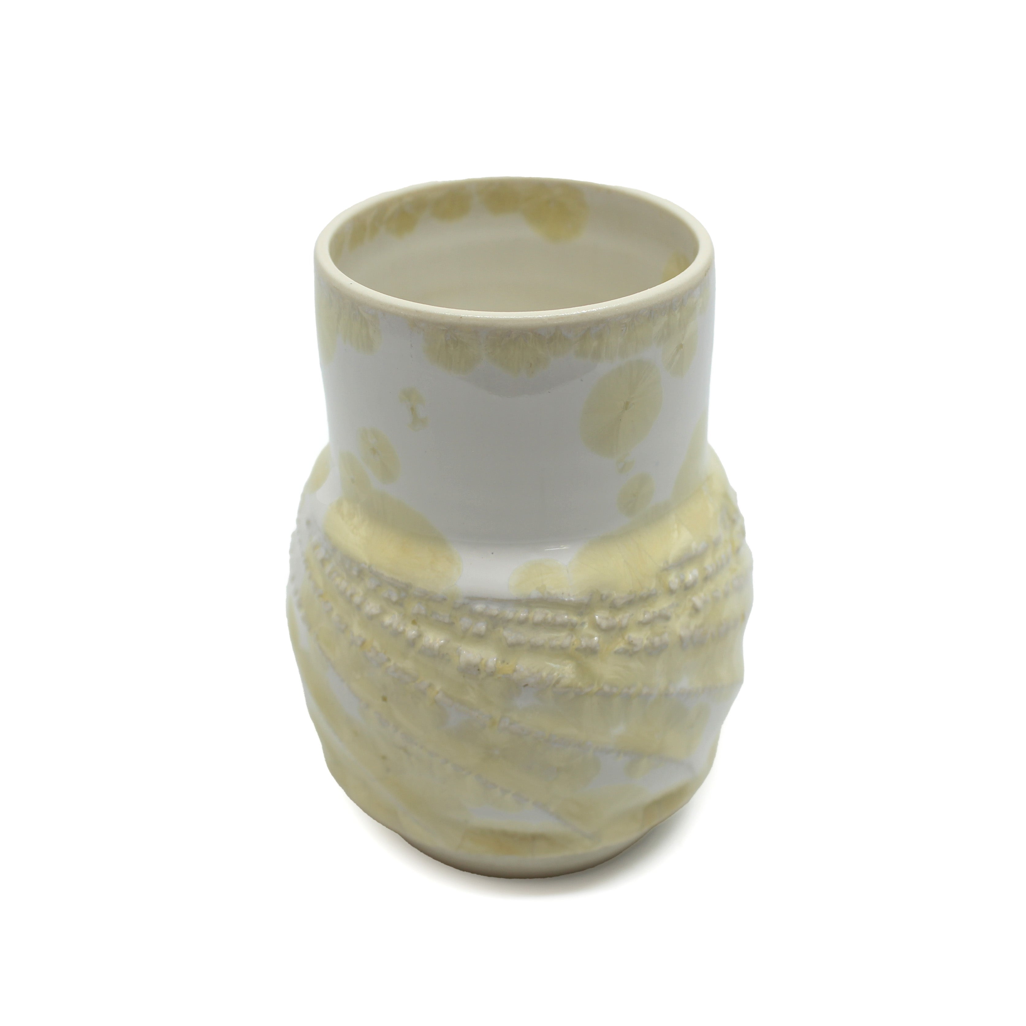 Round Flask Gold 1 Ceramics Amber Winter