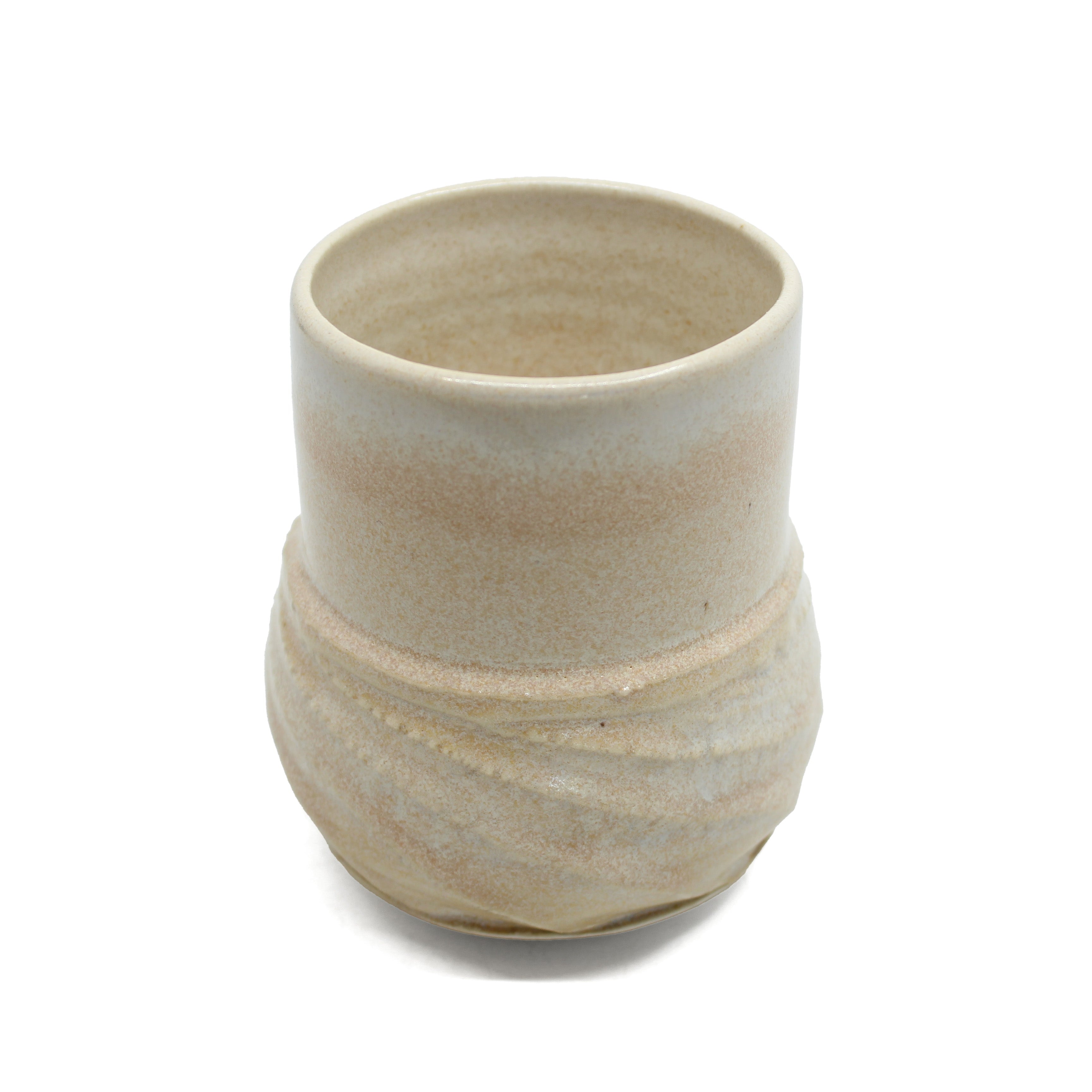 Round Flask Rain 2 Ceramics Amber Winter