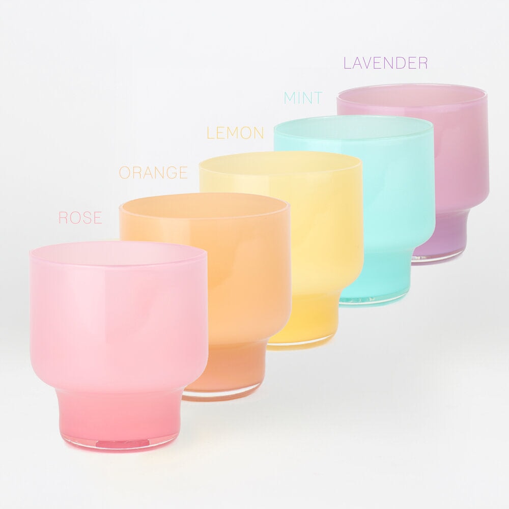 Archie Cup - Two Set Glass Yeend Studio