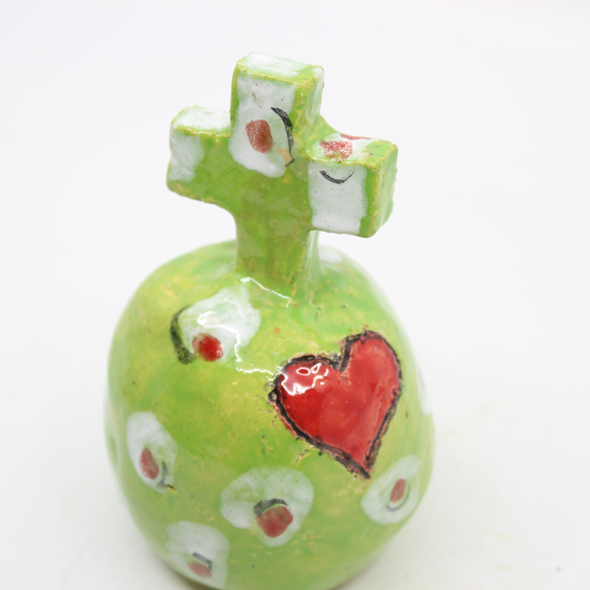 Ceramic Crosses Sculpture & Art object Barbara George Blue