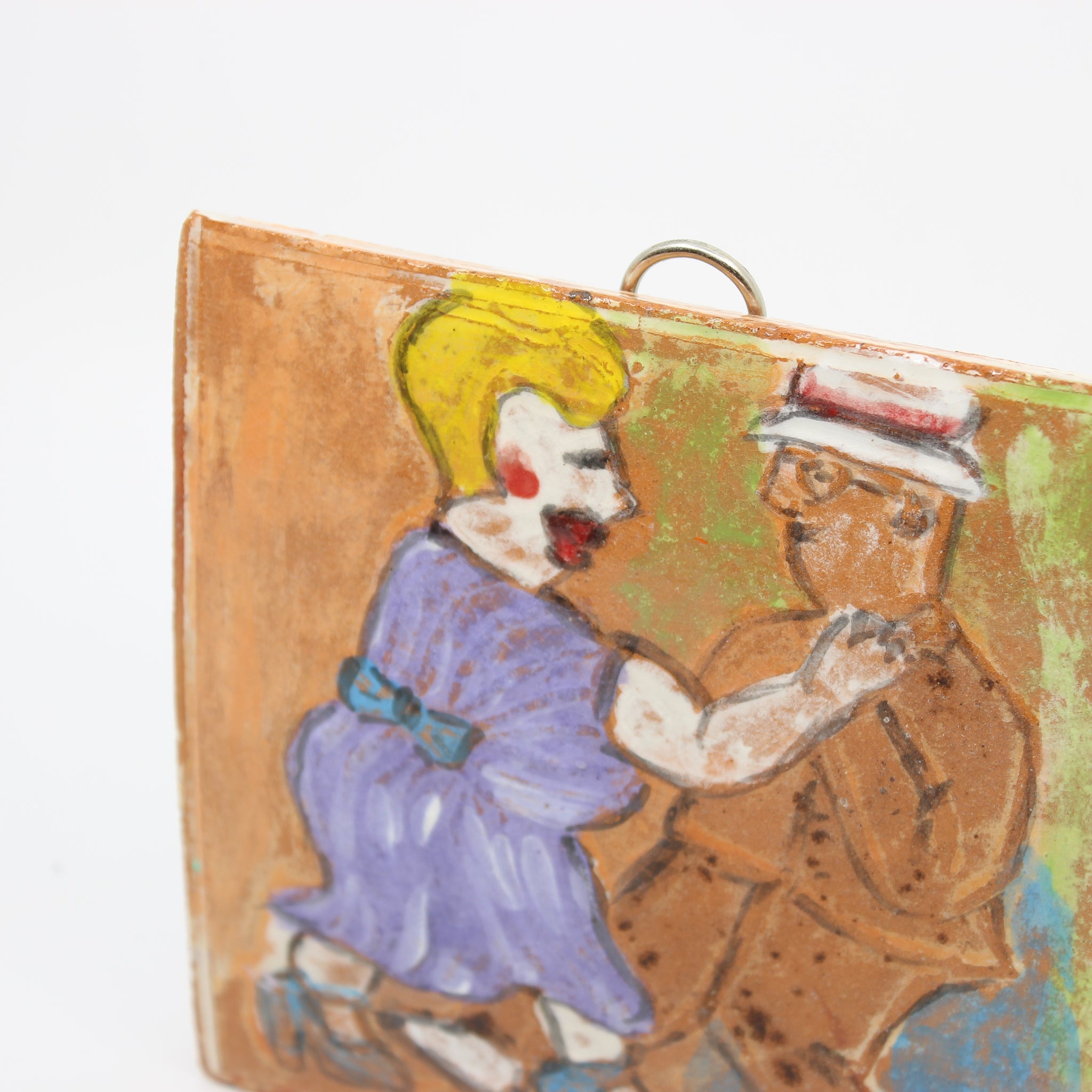 Ceramic Wall Tiles Sculpture & Art object Barbara George Toucans