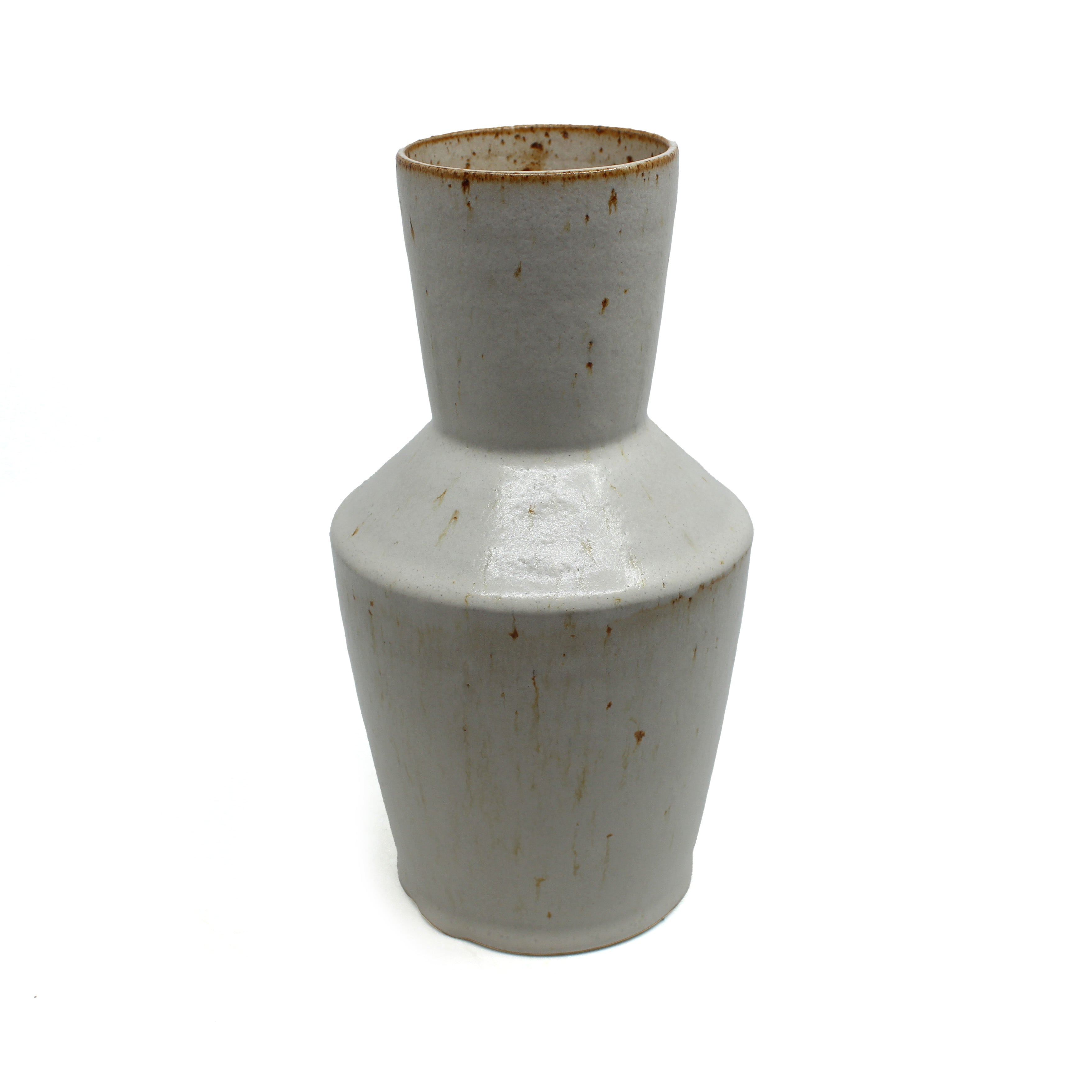 Small white vase Ceramics Beansprout Studio