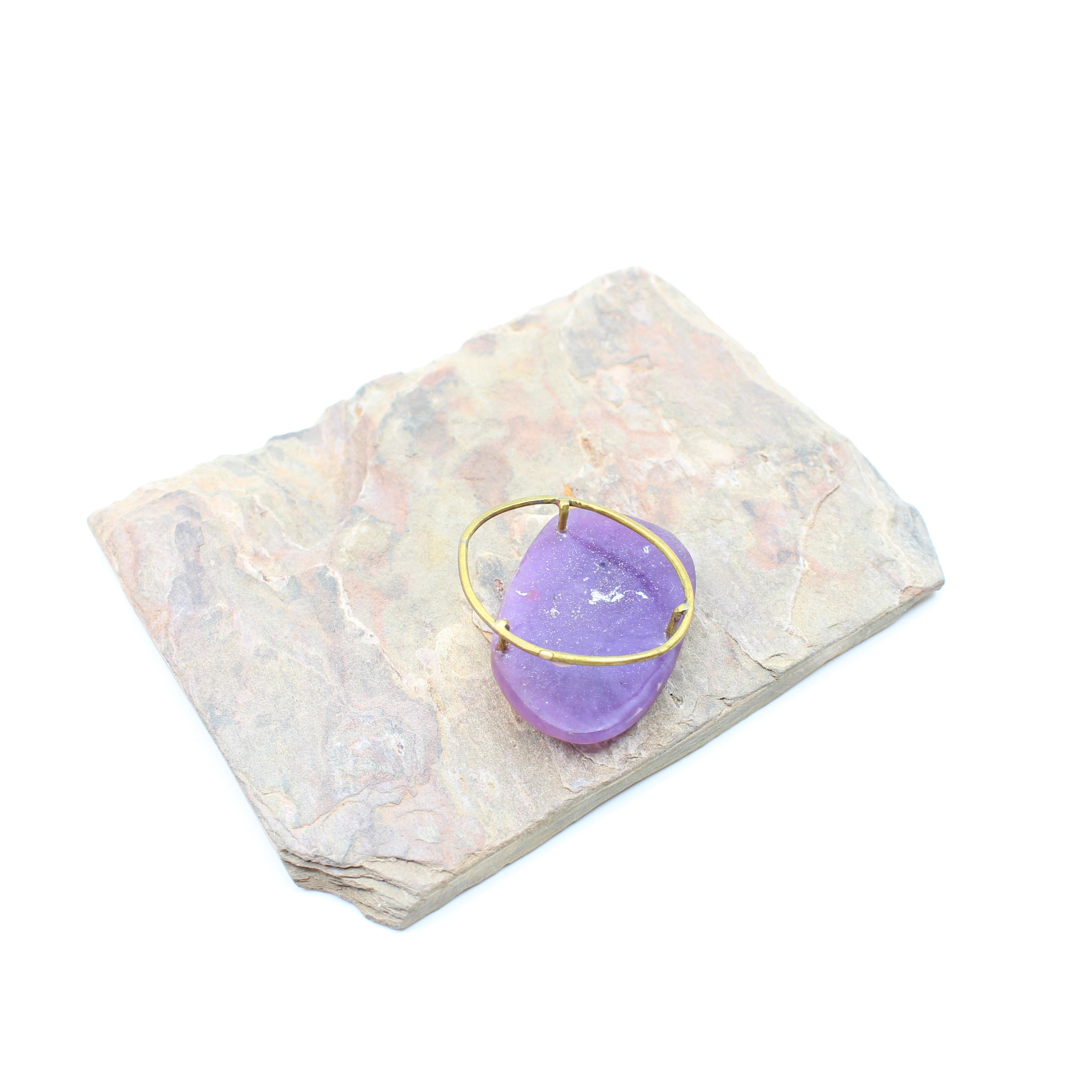 Purple Brooch (Small) Jewellery Jen Eales