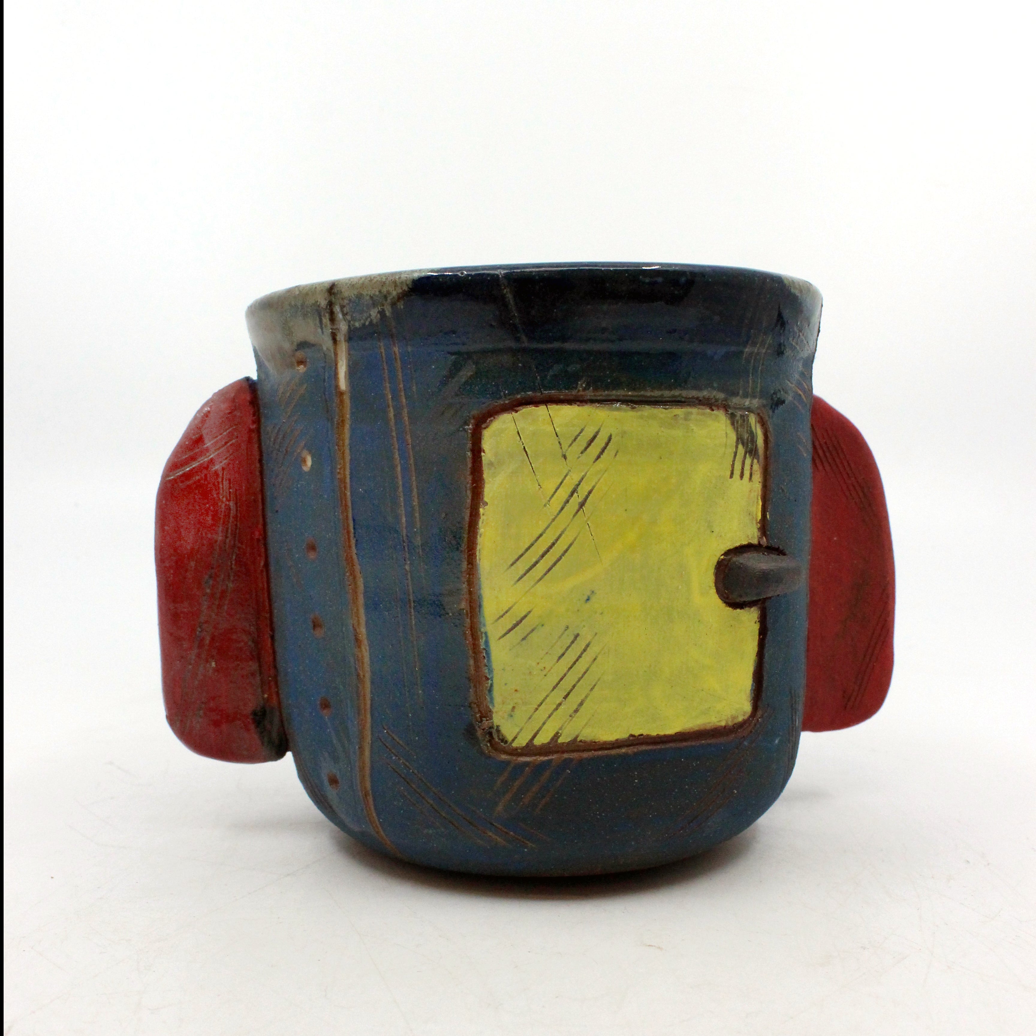 Mug 12 Oz Ceramics Handle With Clay