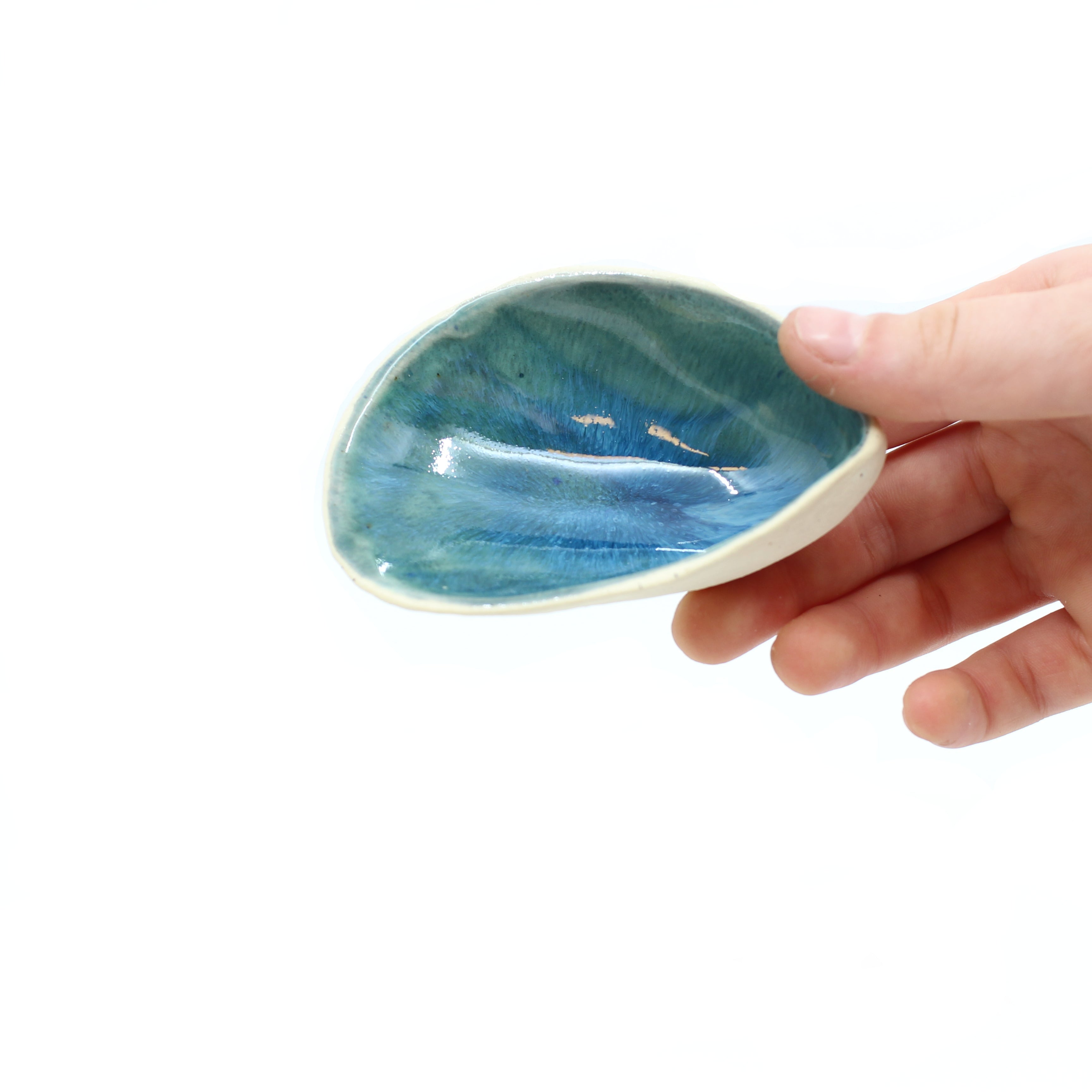 Seashell Dipping Bowl (Tiny) Ceramics Carol Forster