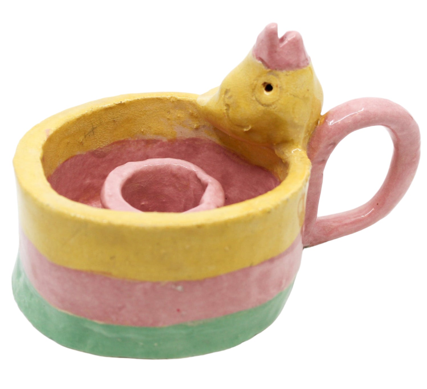 Candle Holder - Barbara George Ceramics Barbara George