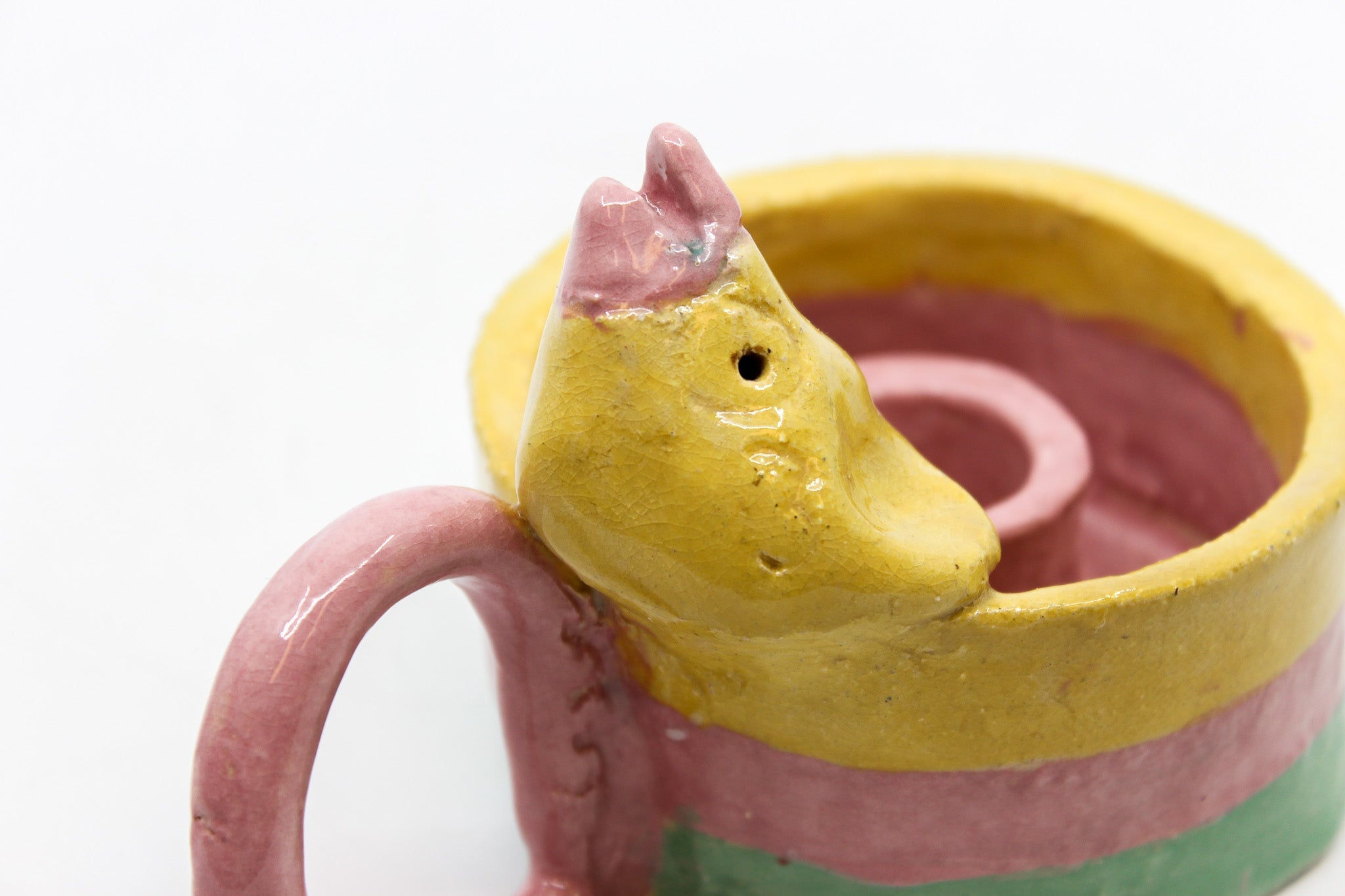 Candle Holder - Barbara George Ceramics Barbara George