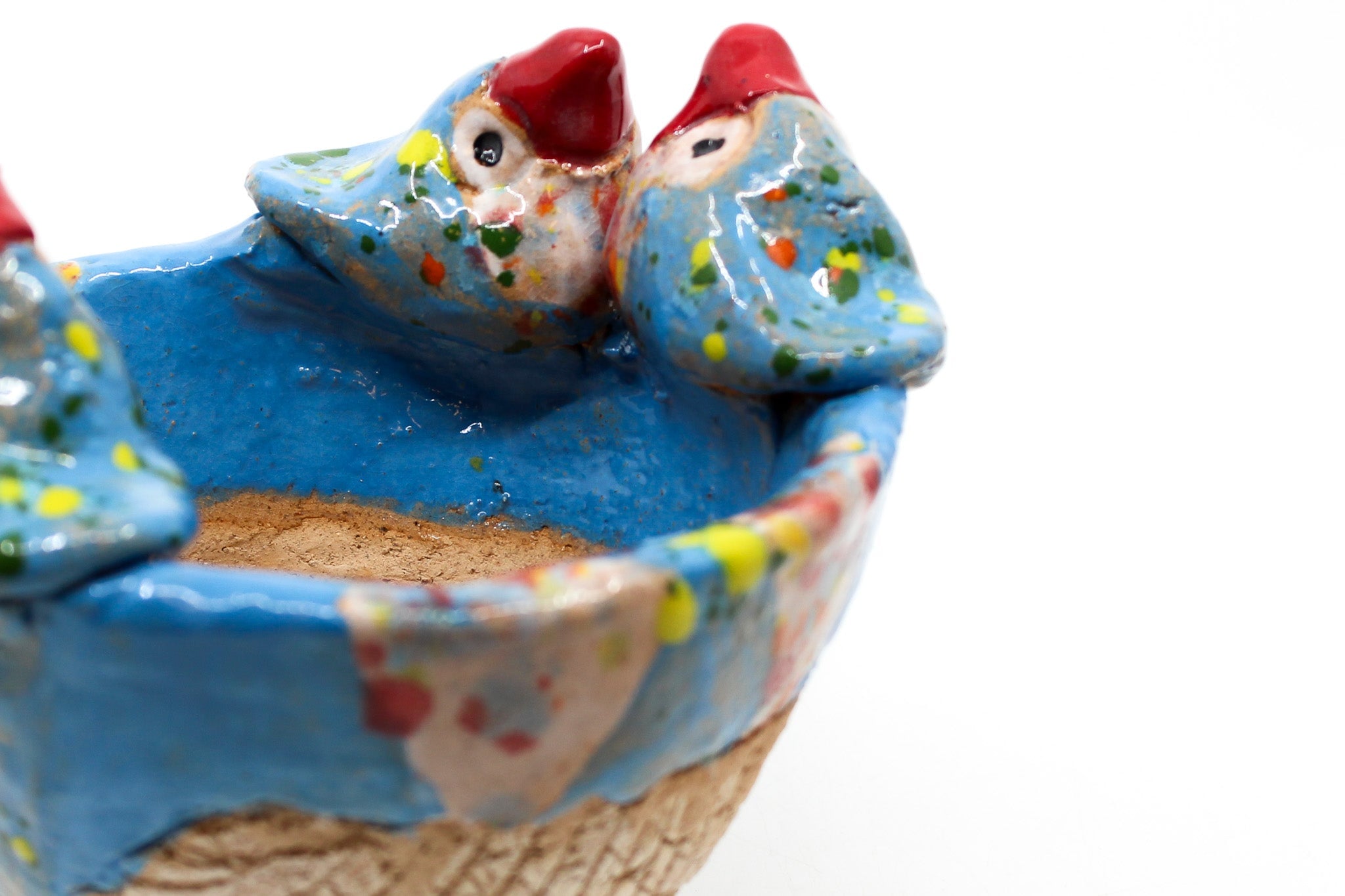 Bird Bowls, Planter Ceramics Barbara George