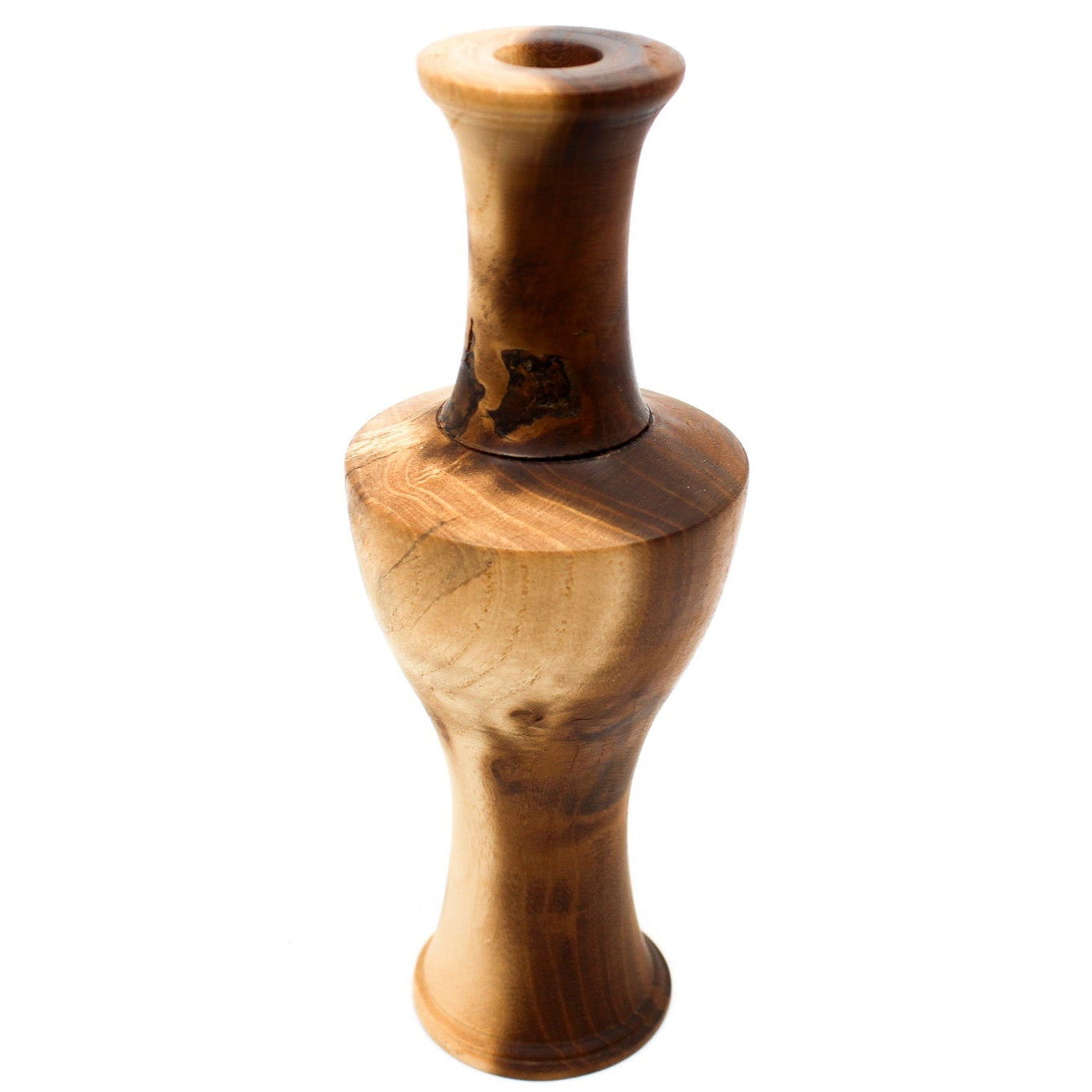 No. 18 White Cedar Bud Vase Wood Kerry Corney