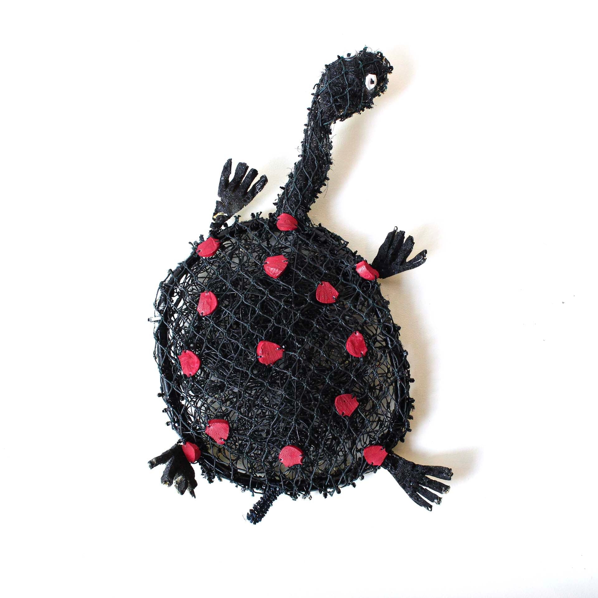 Mavis Benjamin Julie (Ngok Thaathunpum) - Long Neck Turtle - 111-24 Textiles & Fibre Art Pormpuraaw Art & Culture Centre