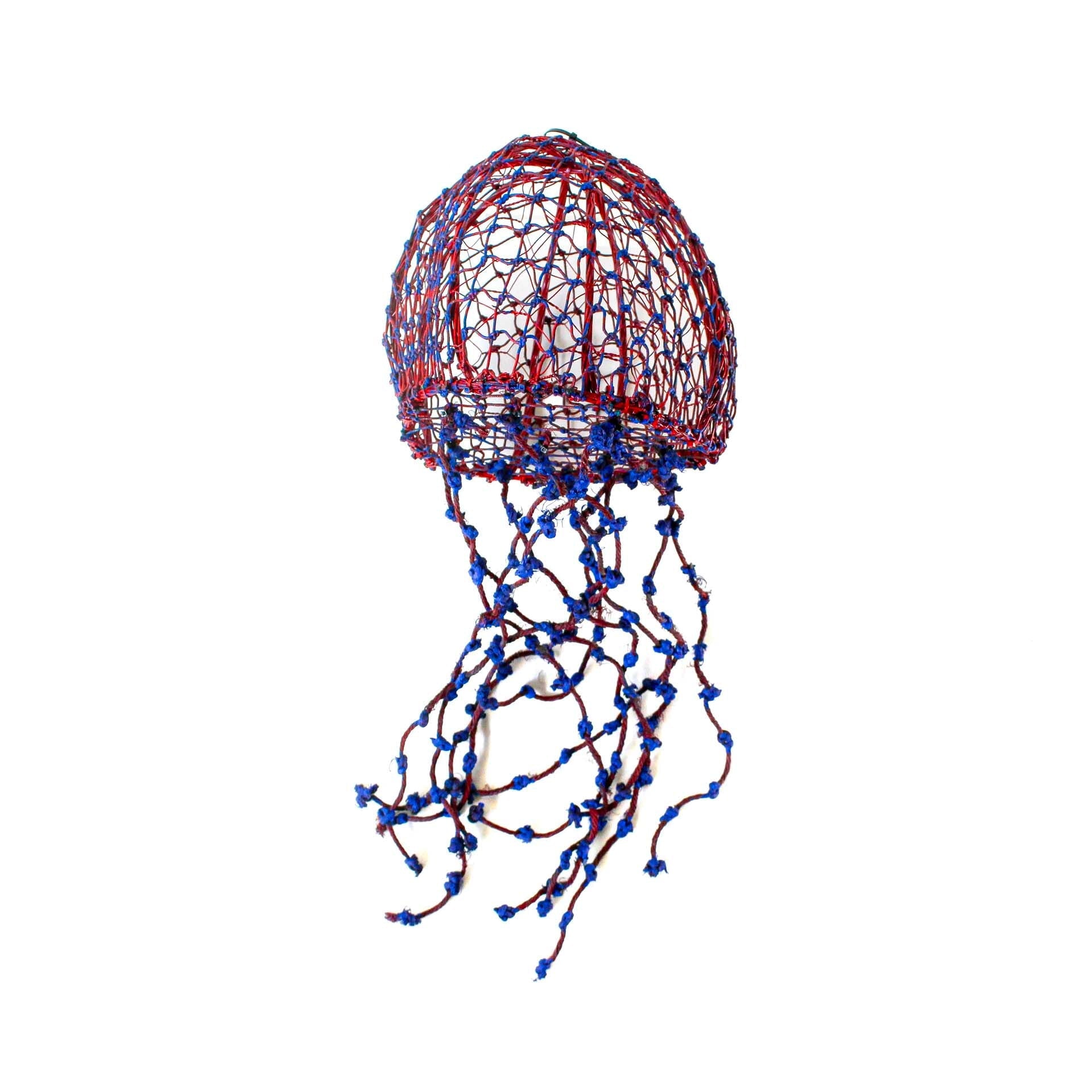 Kim Norman - Waii (Jellyfish) Totem - 106-24 Textiles & Fibre Art Pormpuraaw Art & Culture Centre