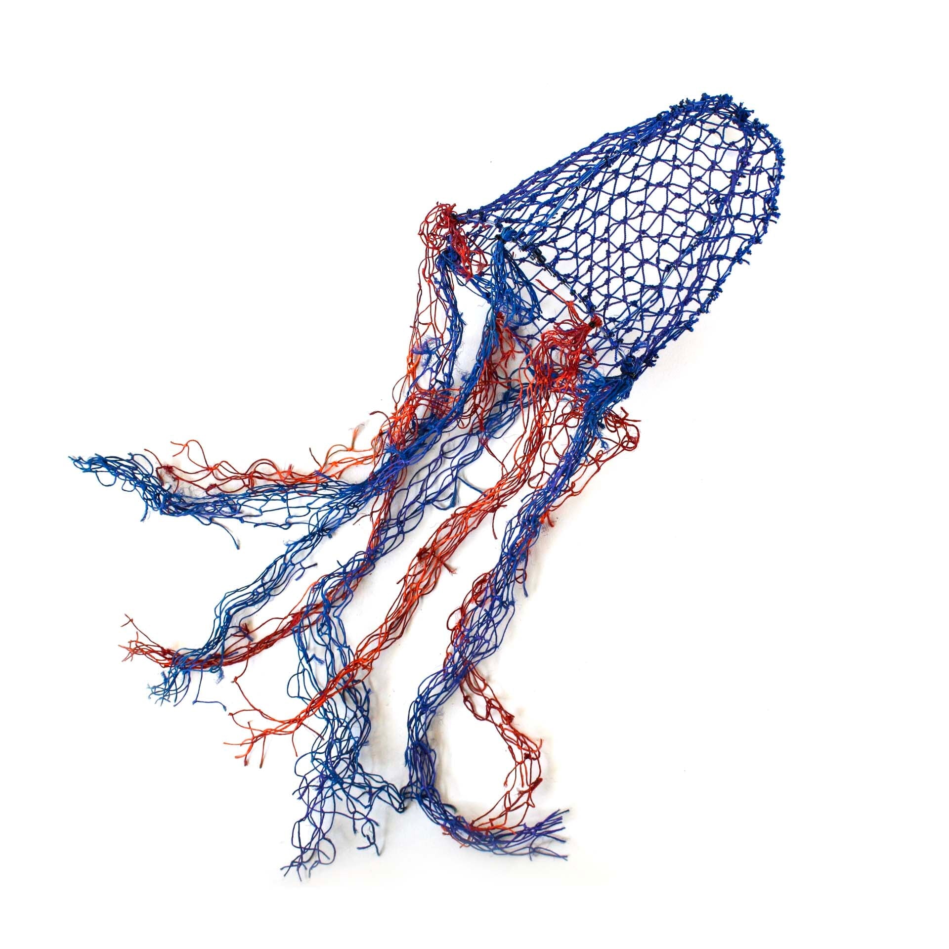 Michelle Coleman - Waii (Jellyfish) Totem - 115-24 Textiles & Fibre Art Pormpuraaw Art & Culture Centre