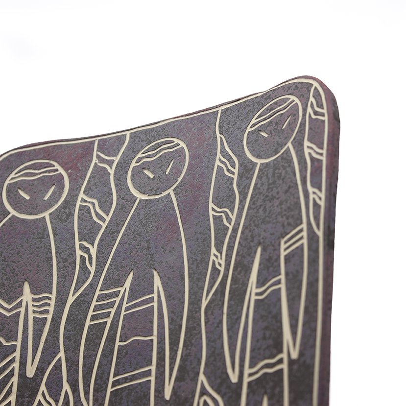 Laurence Gibson - Warru Warru Murruku (Men's Business) - 9-25 Ceramics Yalanji Arts