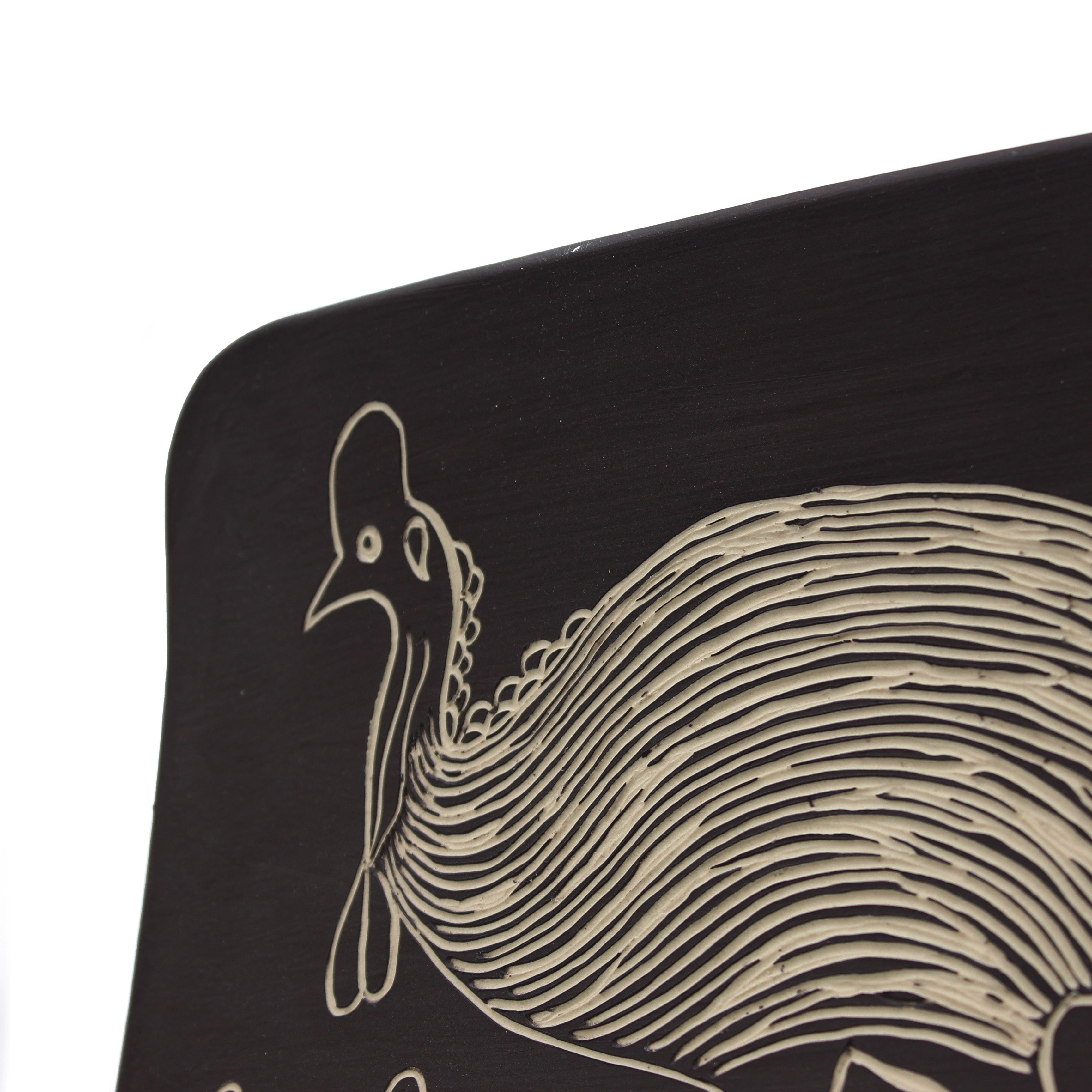 Lorna Shuan - Kurranji (Cassowary) - 990-24 Ceramics Yalanji Arts
