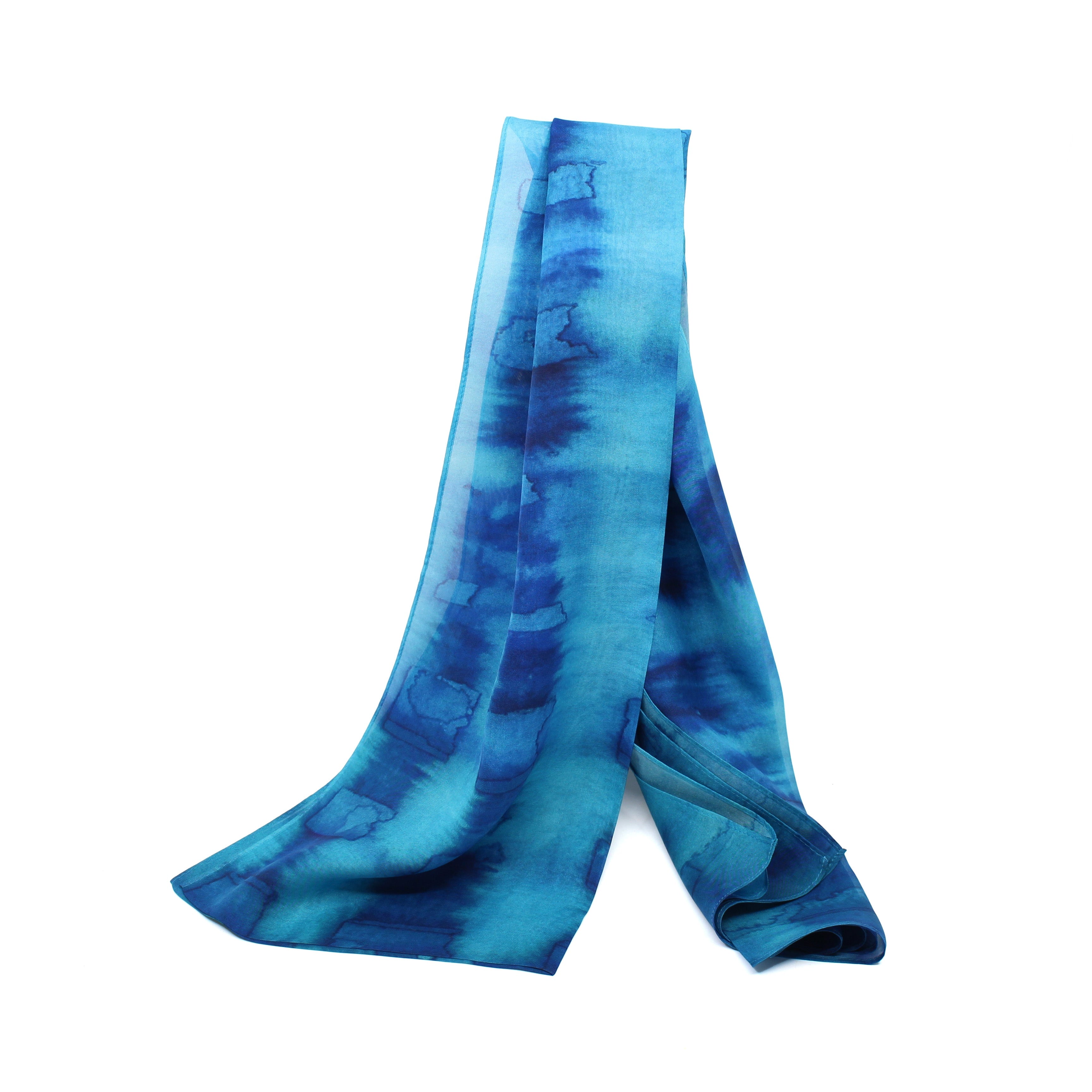 Fiona Mosby - Silk Scarf - Strength & Flow Textiles & Fibre MOA Arts