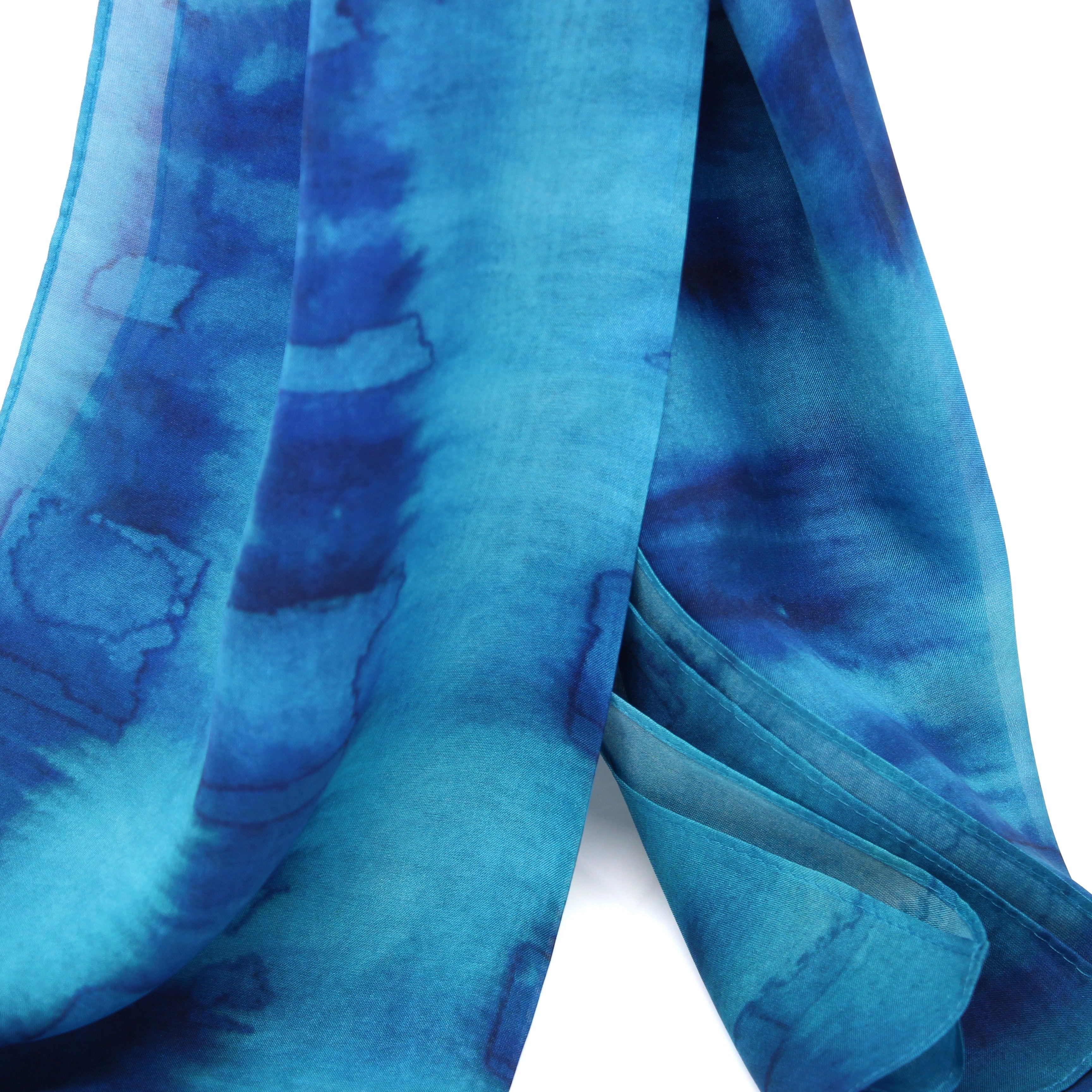 Fiona Mosby - Silk Scarf - Strength & Flow Textiles & Fibre MOA Arts