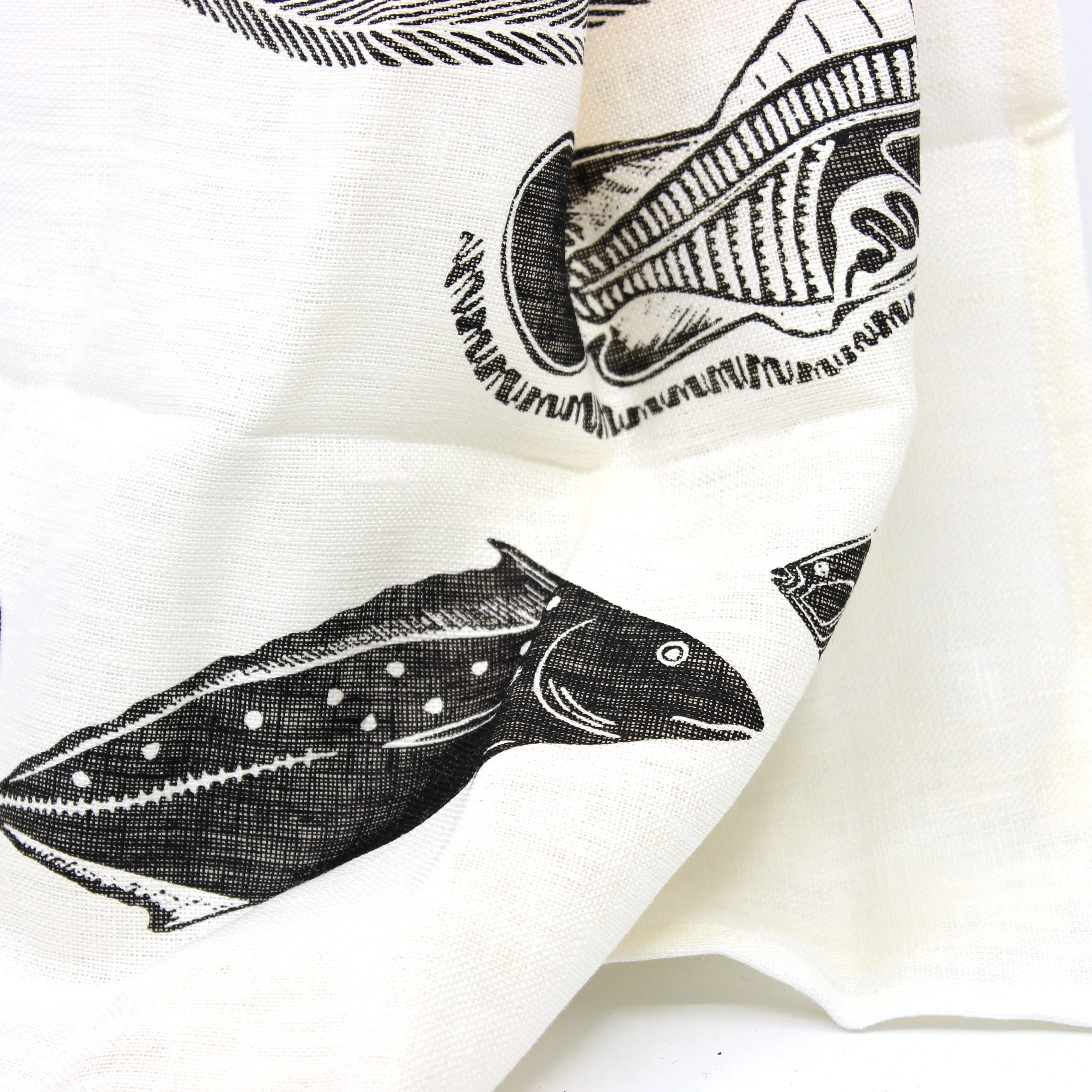 Jean Tamwoy - Tea Towel - Fish Soup Textiles & Fibre MOA Arts