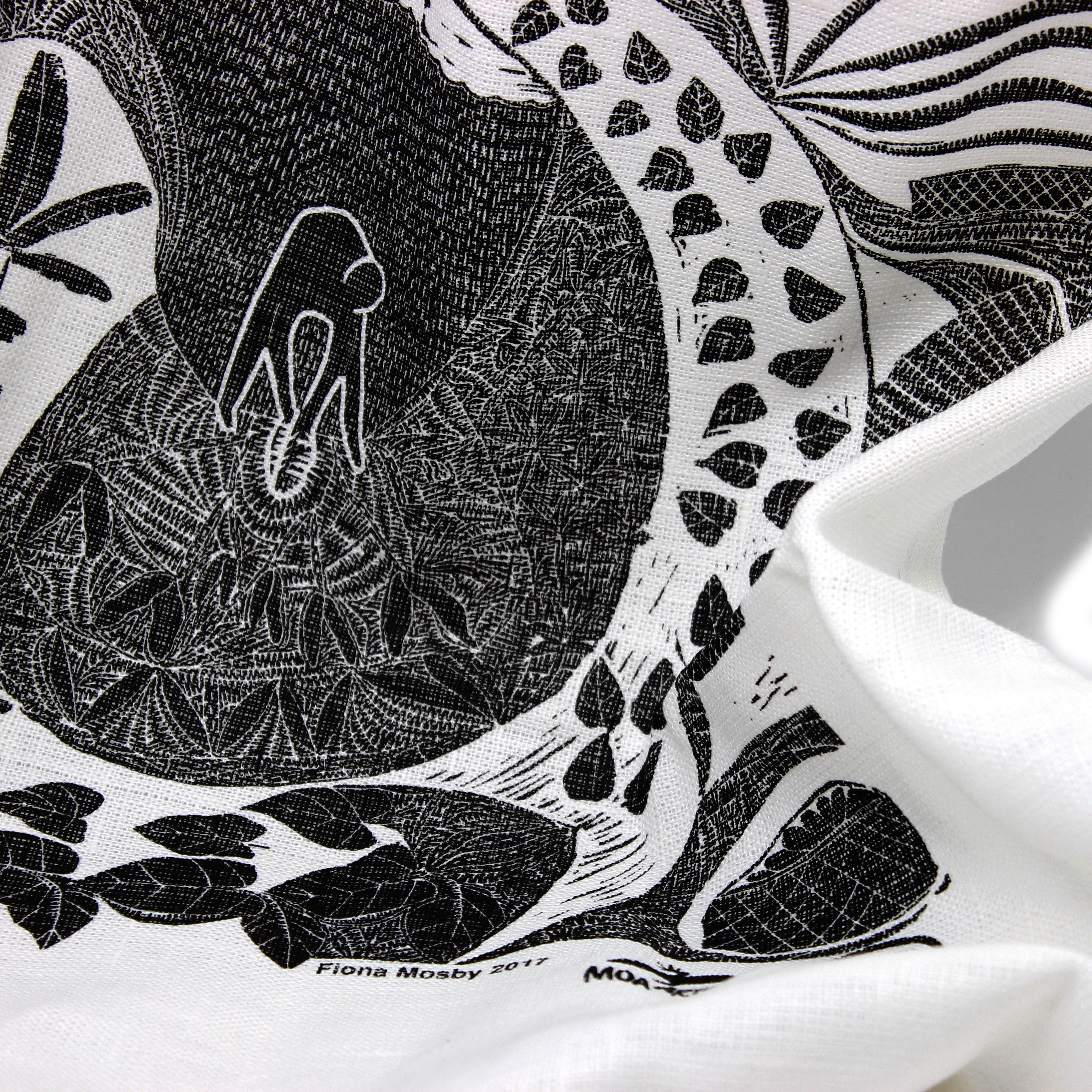 Fiona Elisala - Tea Towel - Sop Sop Textiles & Fibre MOA Arts