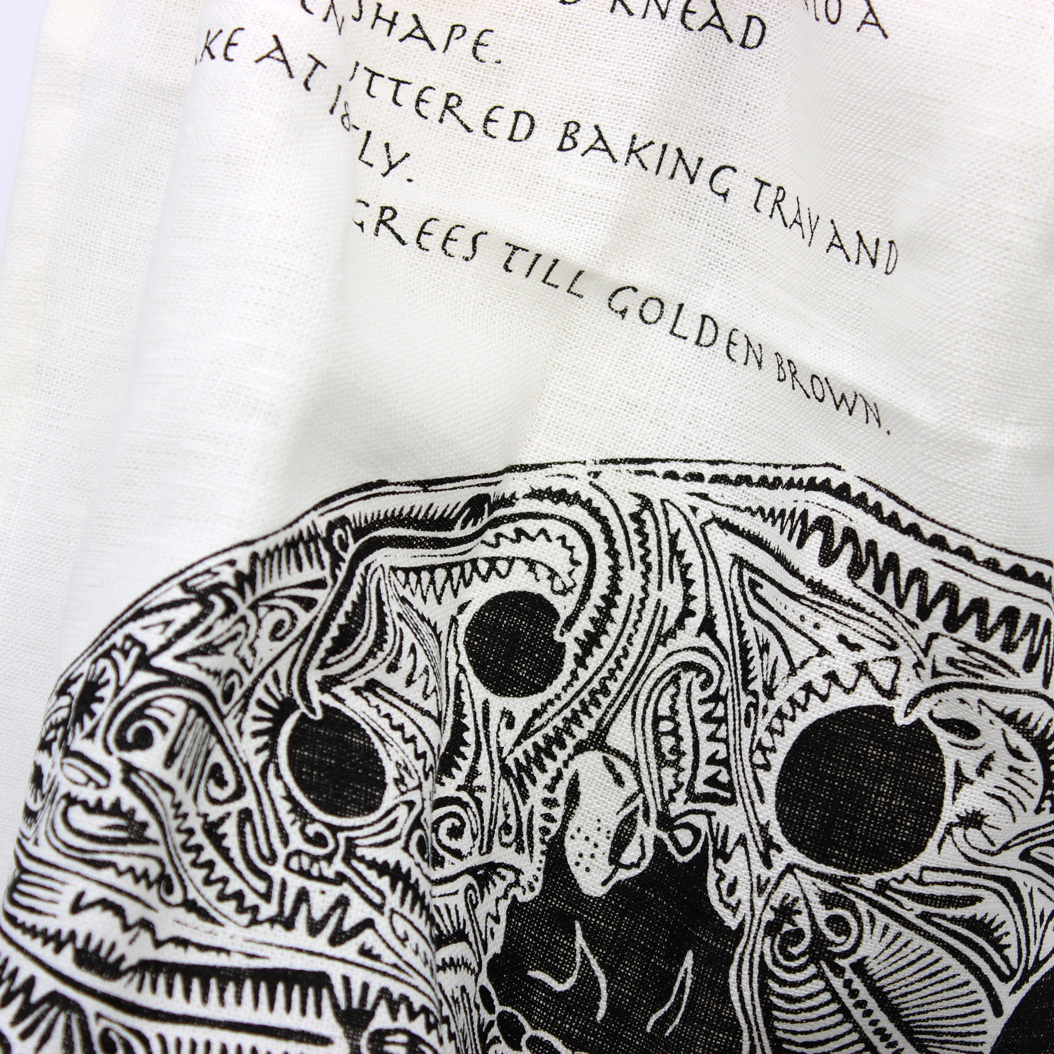 Jeanon Baira - Tea Towel - Coconut Damper Textiles & Fibre MOA Arts
