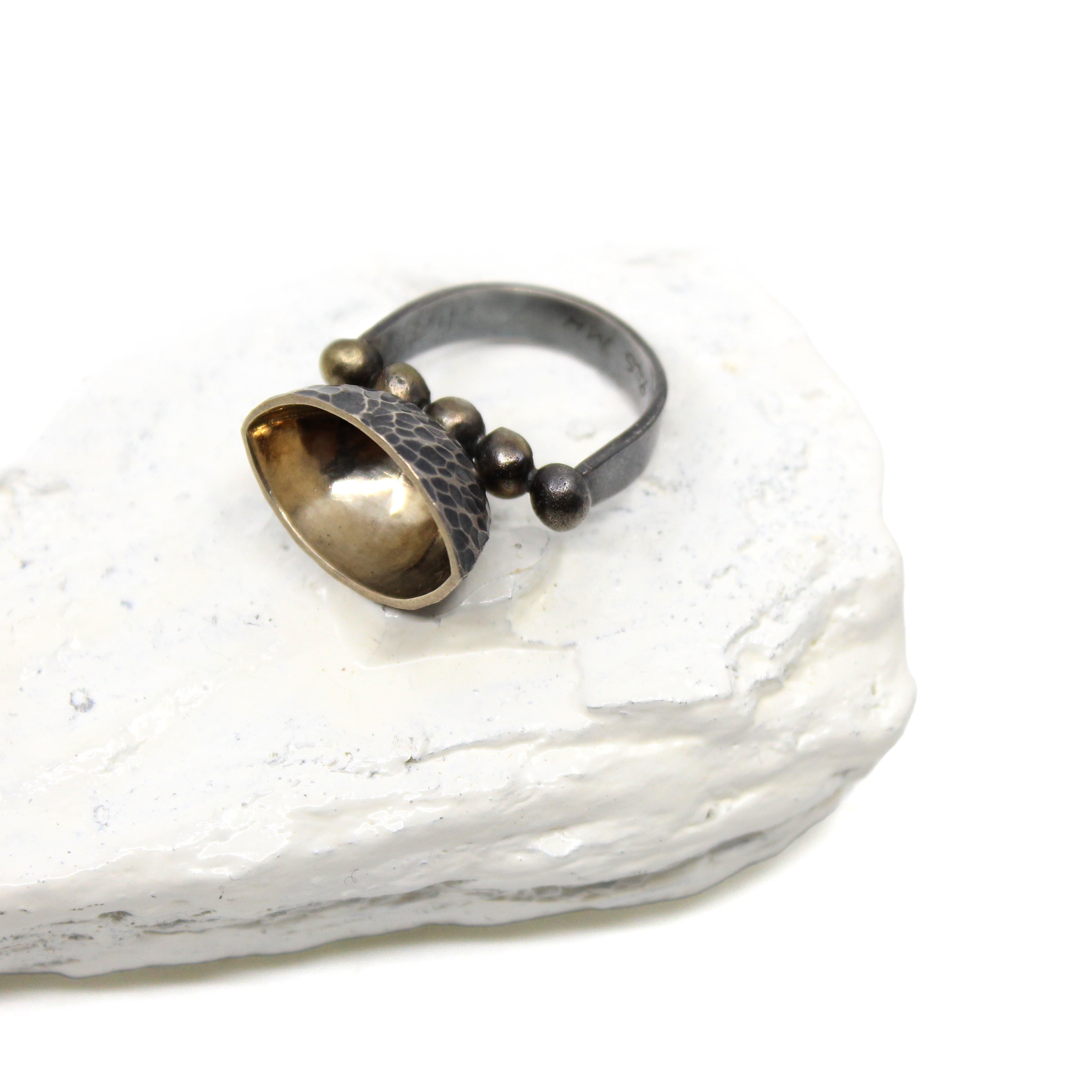 Between Land and Sea Ring Jewellery Mari Hirata