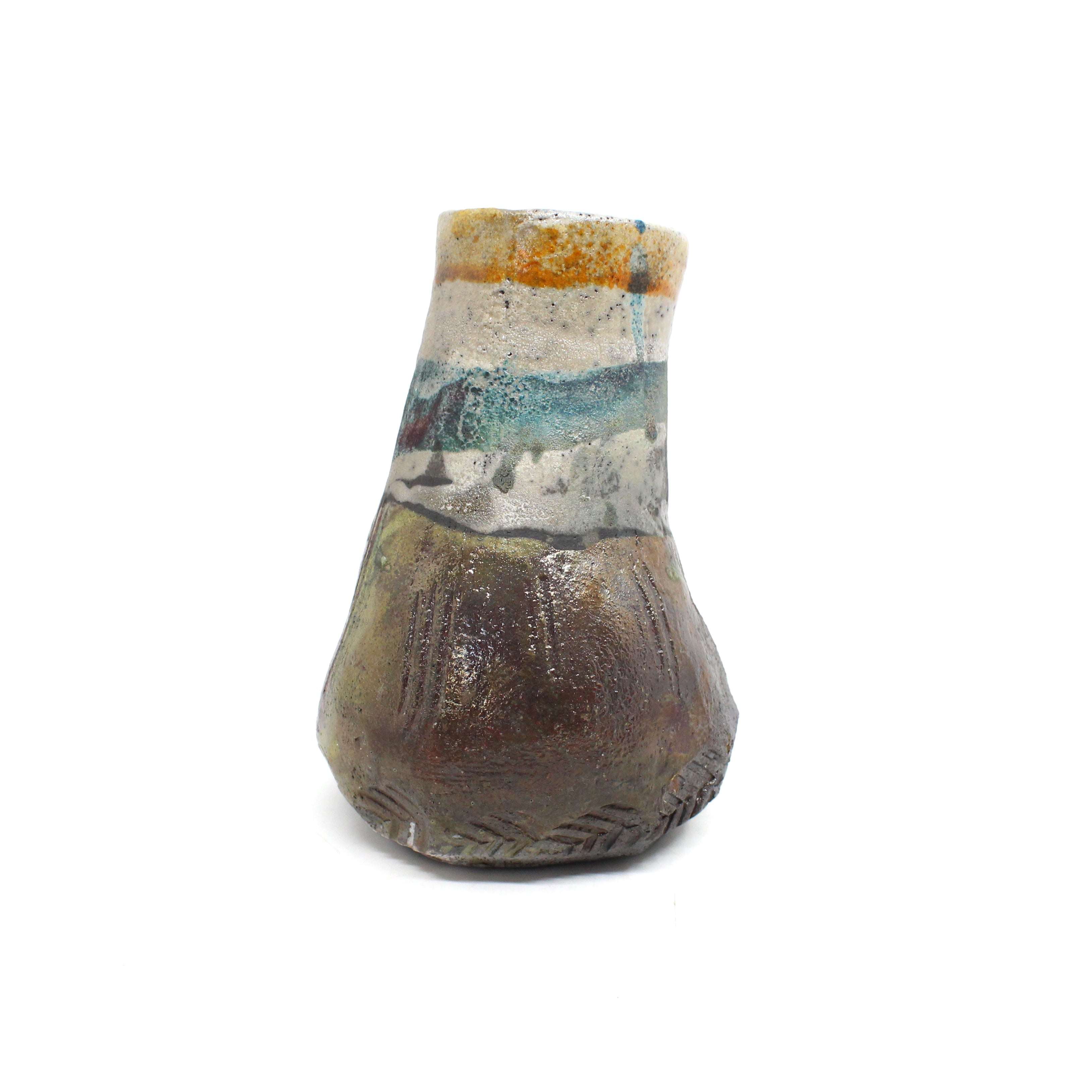 Raku-vase Ceramics Liz Izquierdo