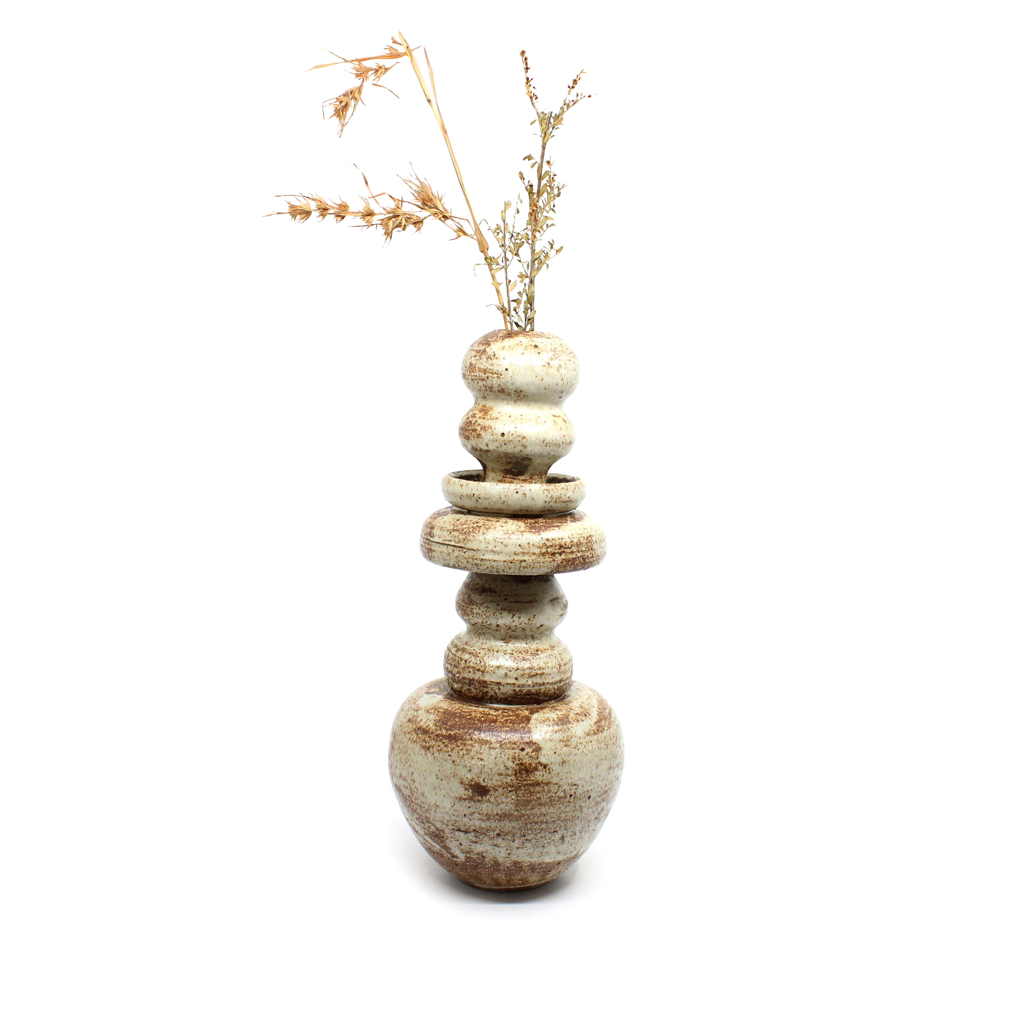 Stacked Vase Ceramics Claudia Makes
