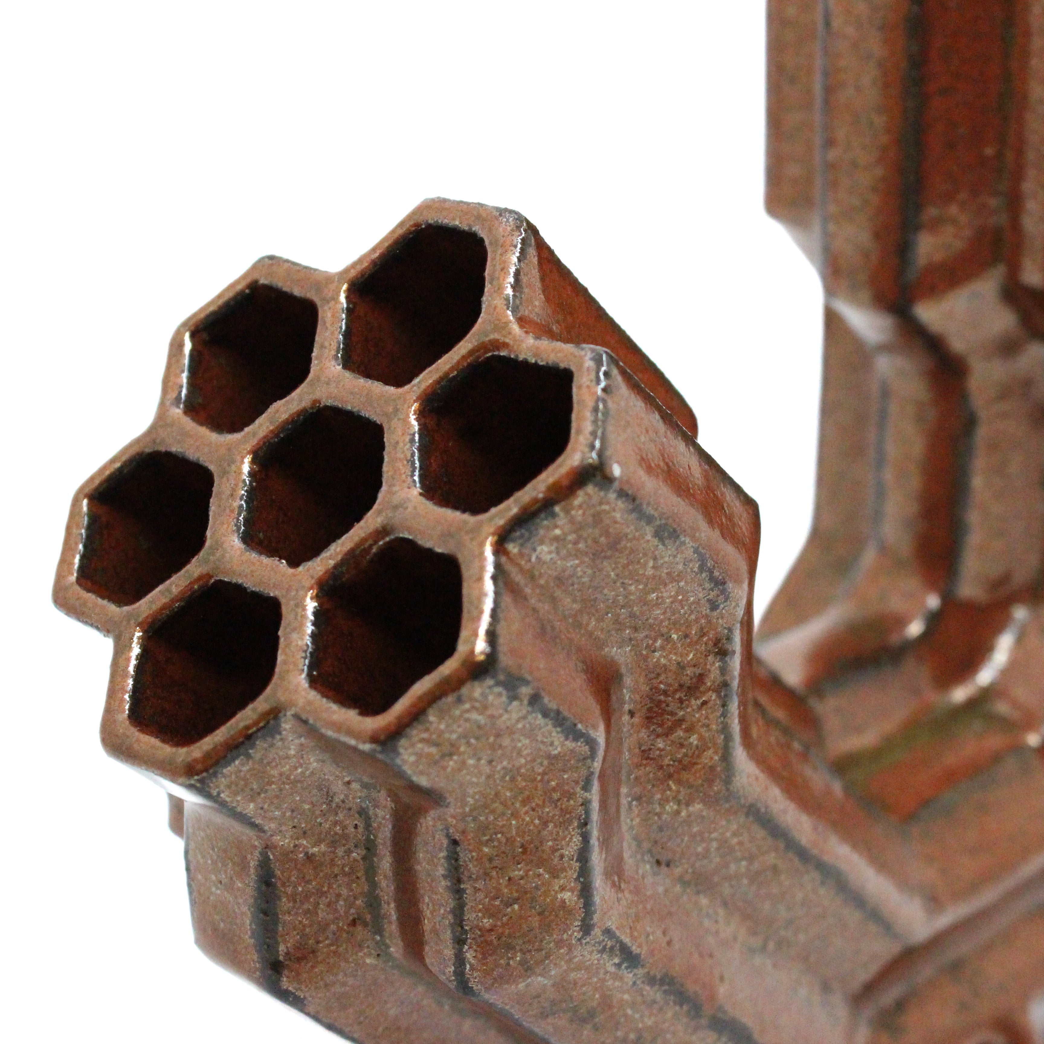 Basalt Vase - Rust 1 Ceramics John Brighenti