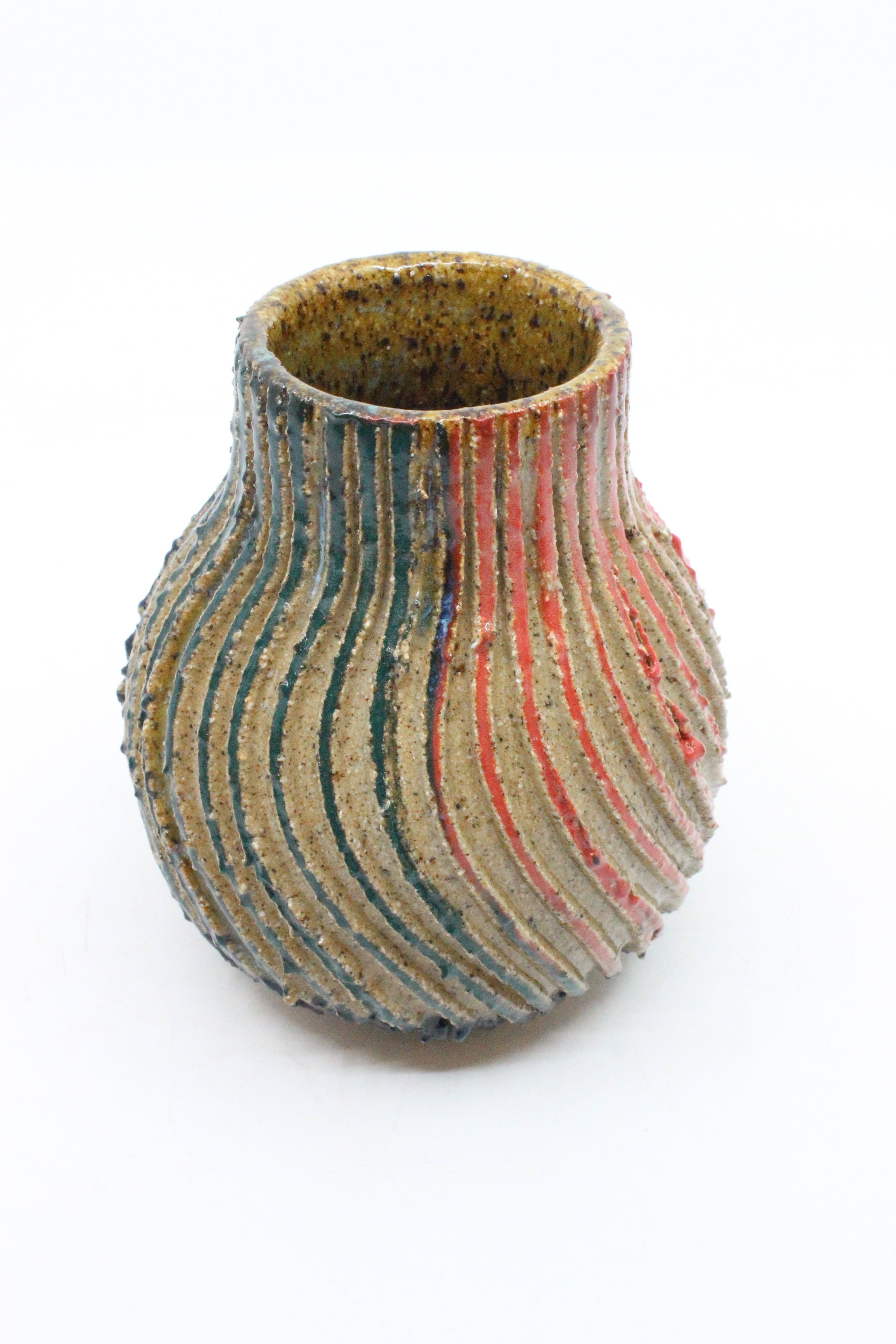 Textured Twist Vase - Small