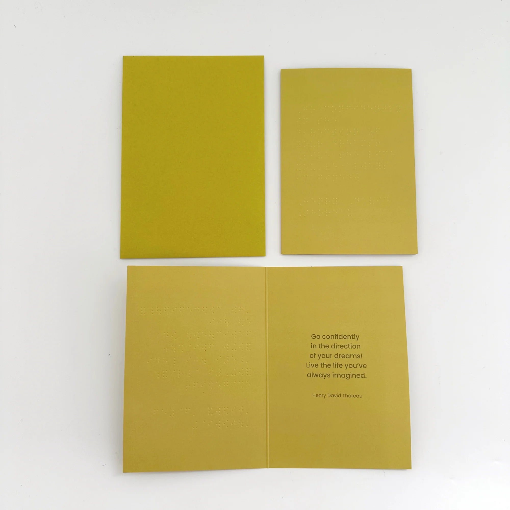 Braille Cards Cards Onegirlstudio