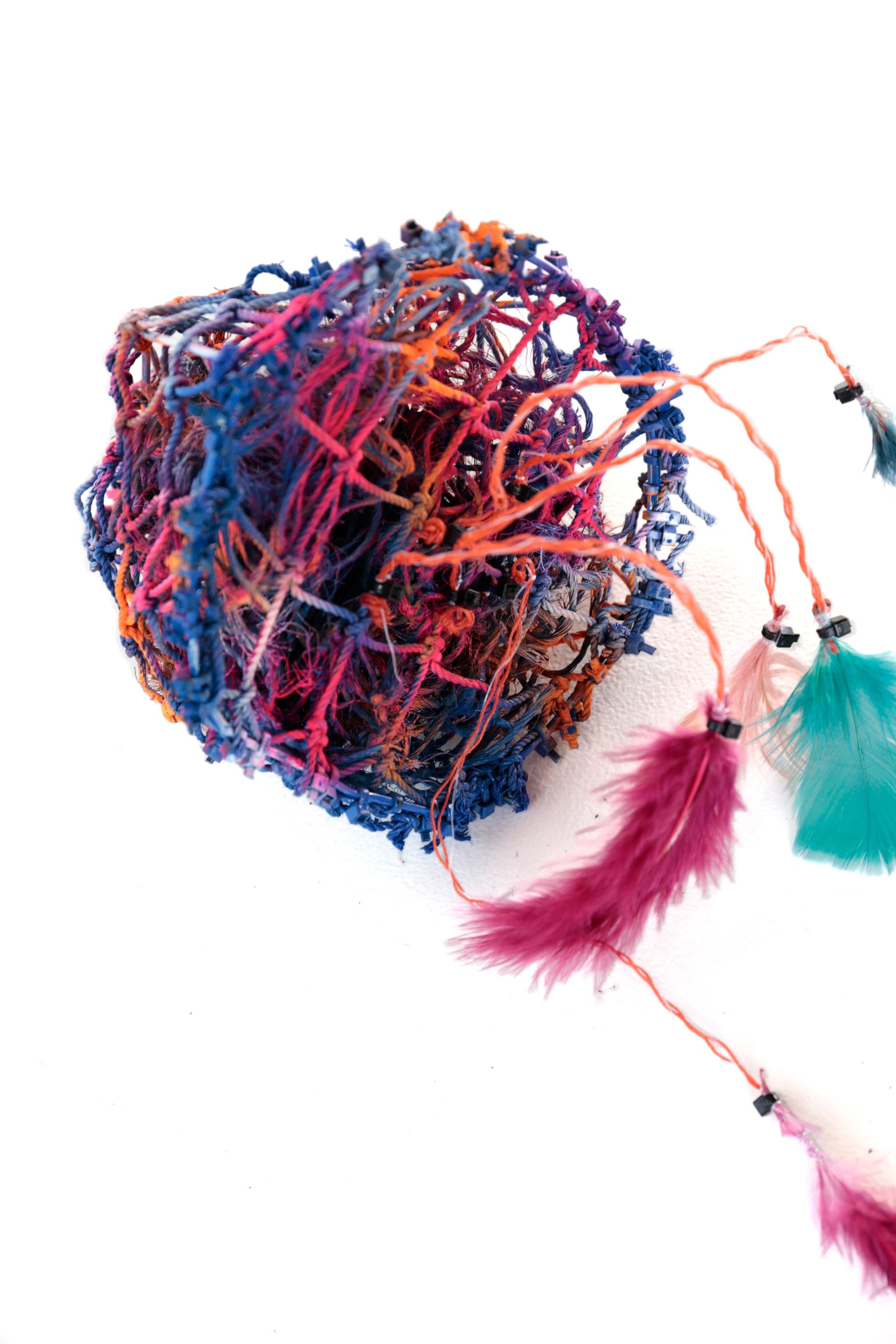 Mylene Holroyd - Waii (Jellyfish) Totem - 4-25 Textiles & Fibre Art Pormpuraaw Art & Culture Centre