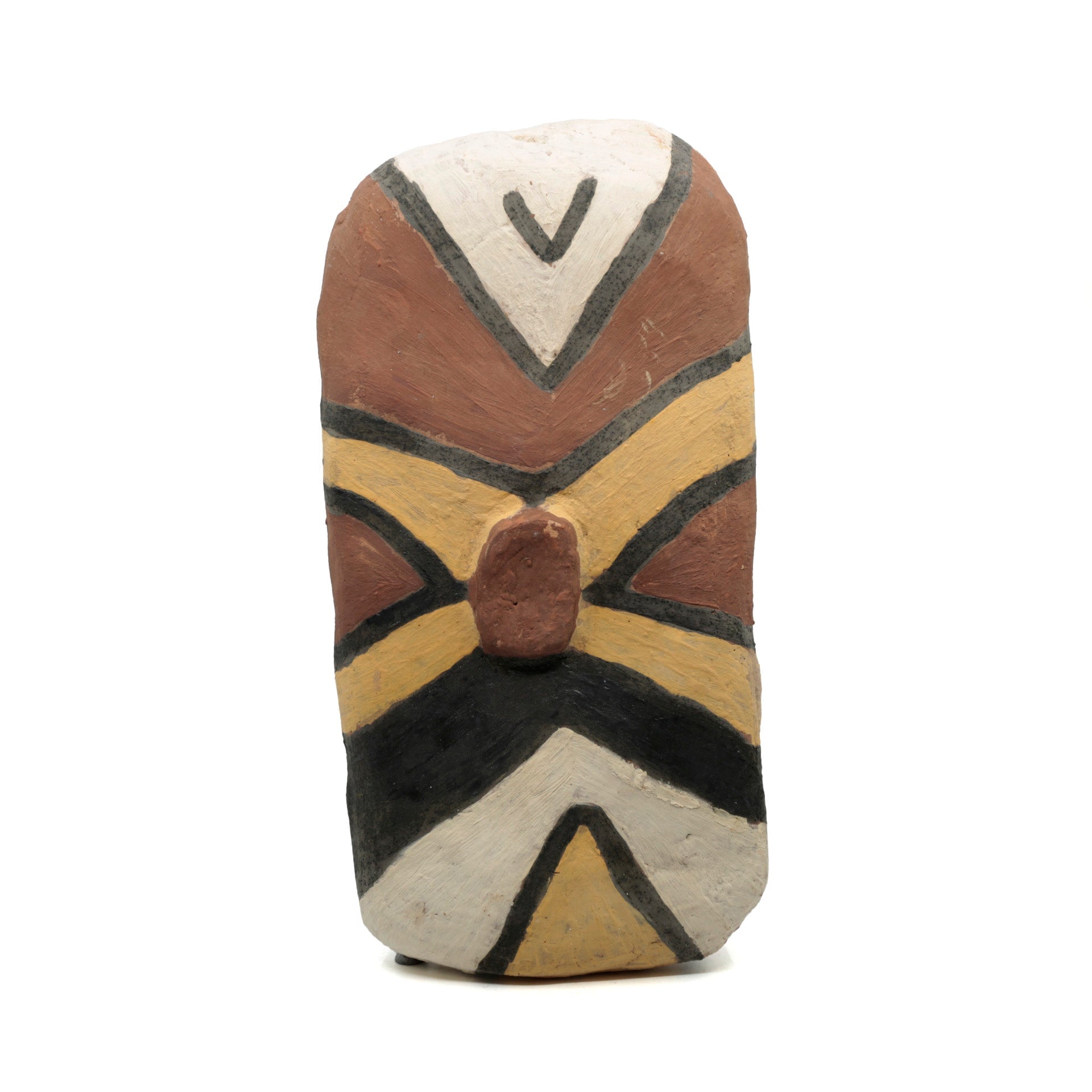 Maureen Beeron - Shield - MB1018 Ceramics Girringun Art Centre