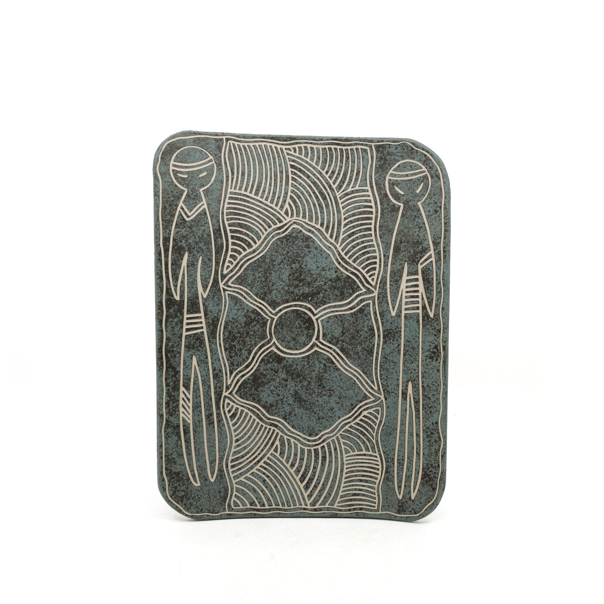 Laurence Gibson - Warru Warru Murruku (Men's Business) - 851-24 Ceramics Yalanji Arts