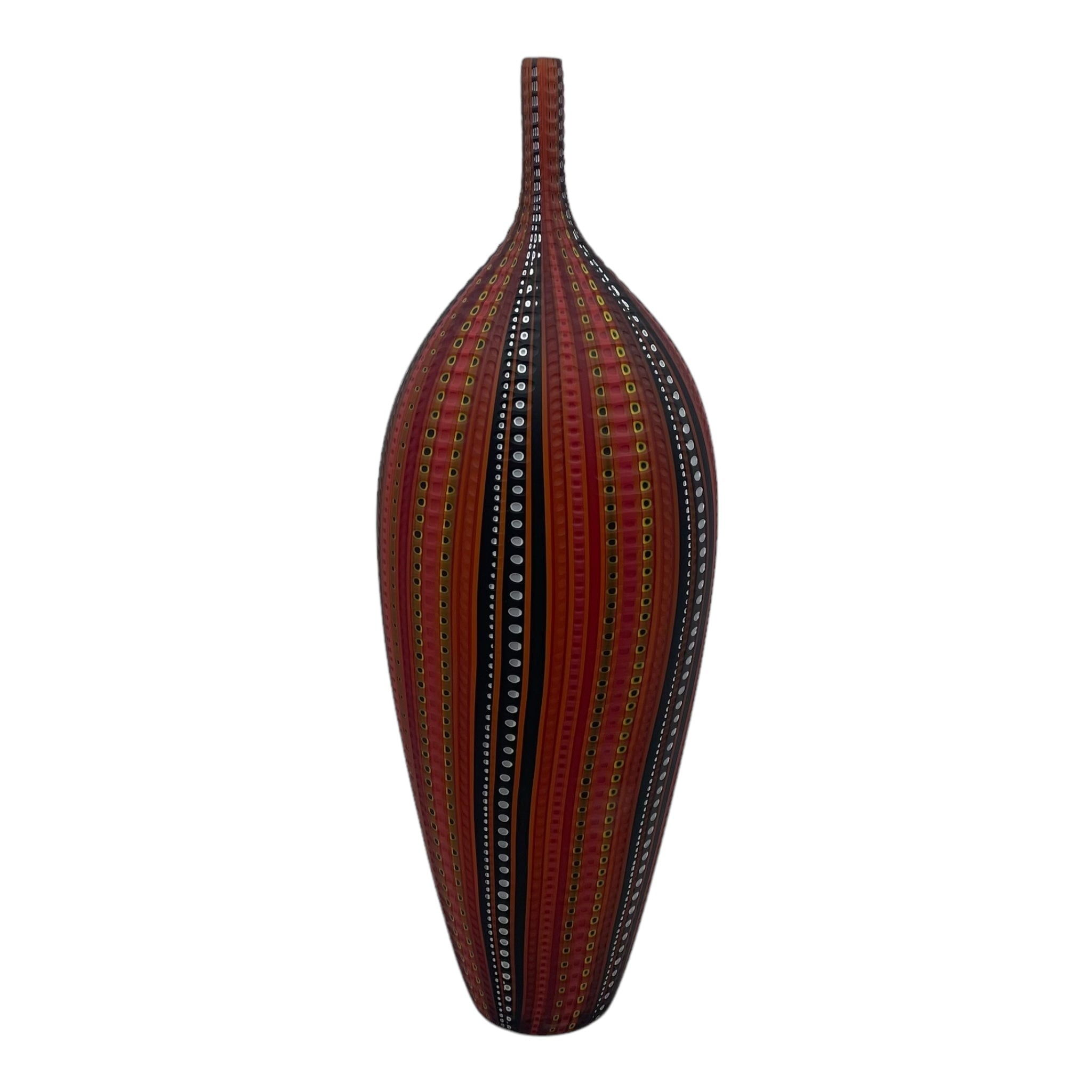 Red Vessel Glass Jo Bone
