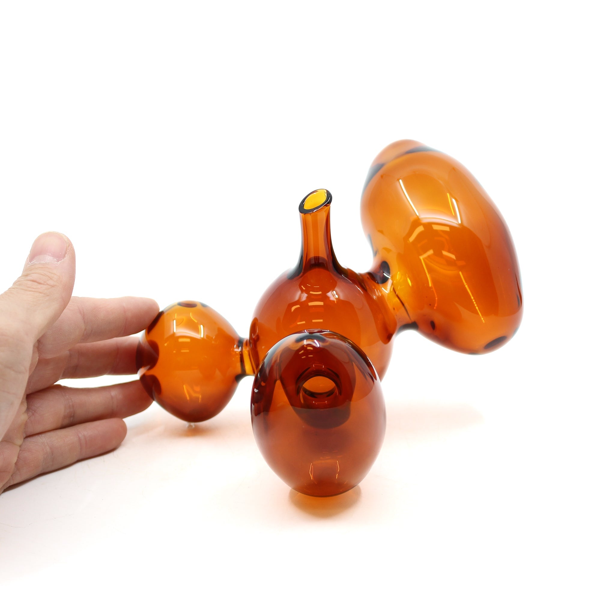 Blobject Vase 3 - Gold Glass Jarred Wright