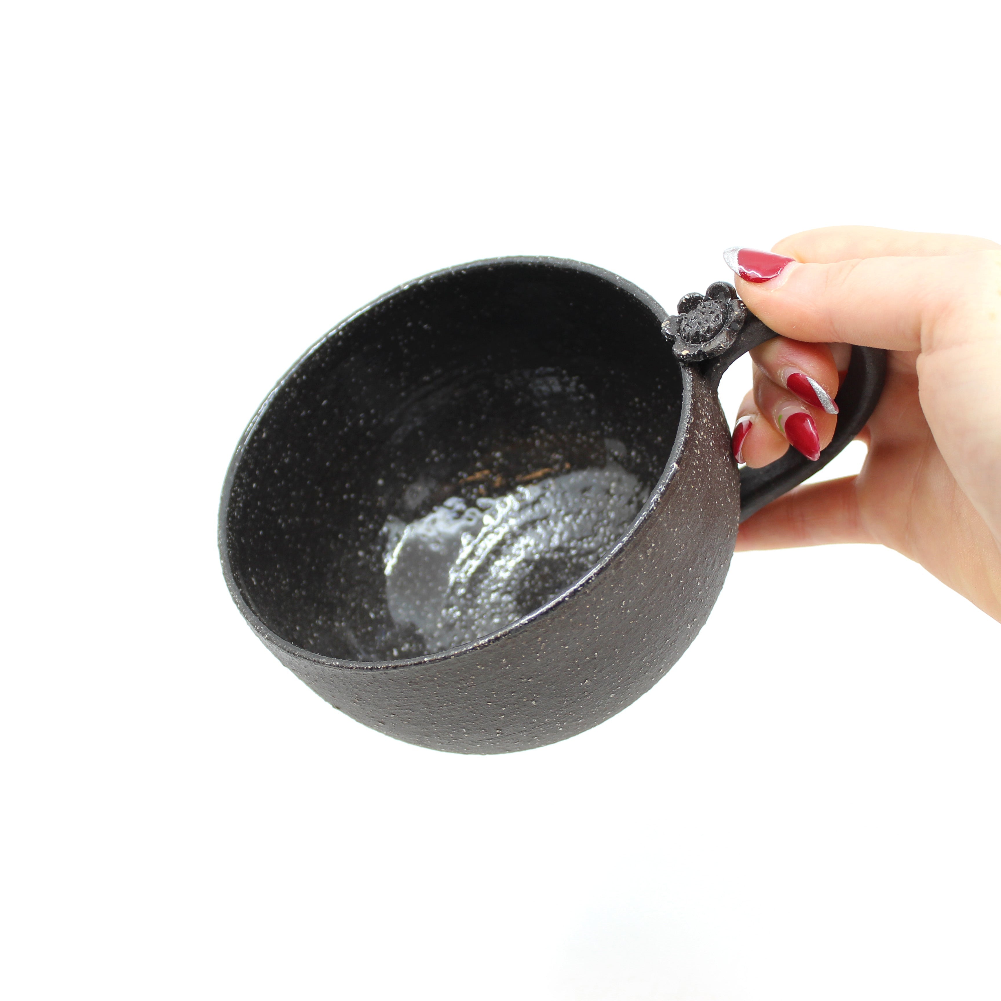 Stoneware Cup Ceramics D H Makers Melon flower