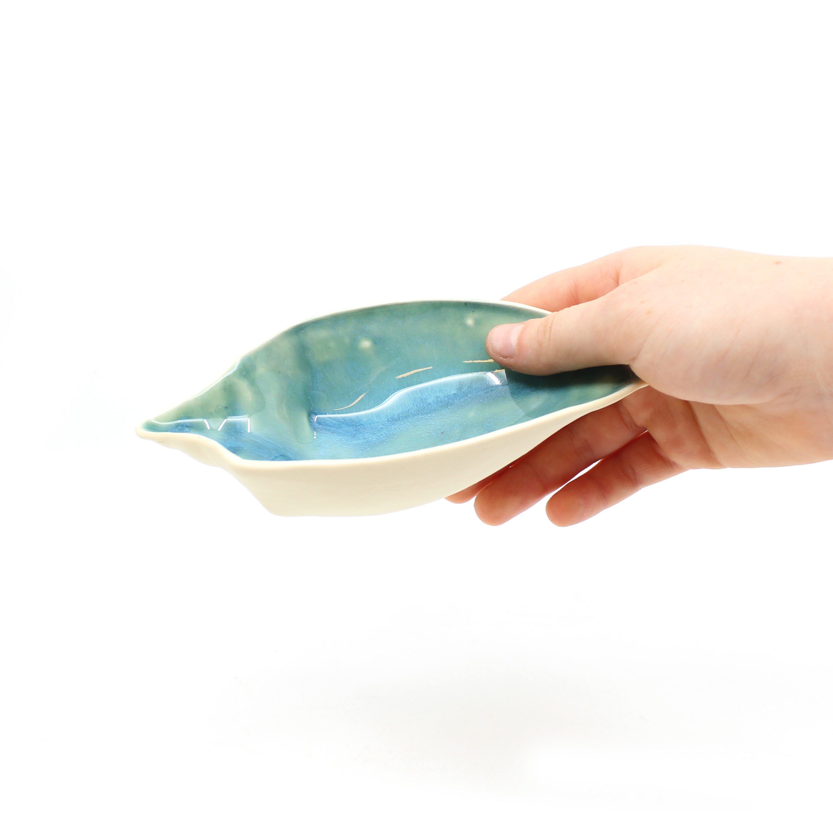 Seashell Dipping Bowl (Large) Ceramics Carol Forster Scallop
