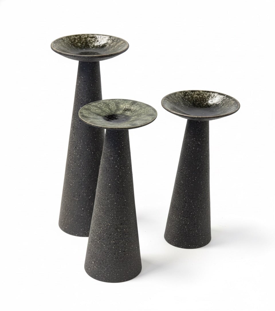 Tall Candle Holder Ceramics Michael Shaw Ceramics small