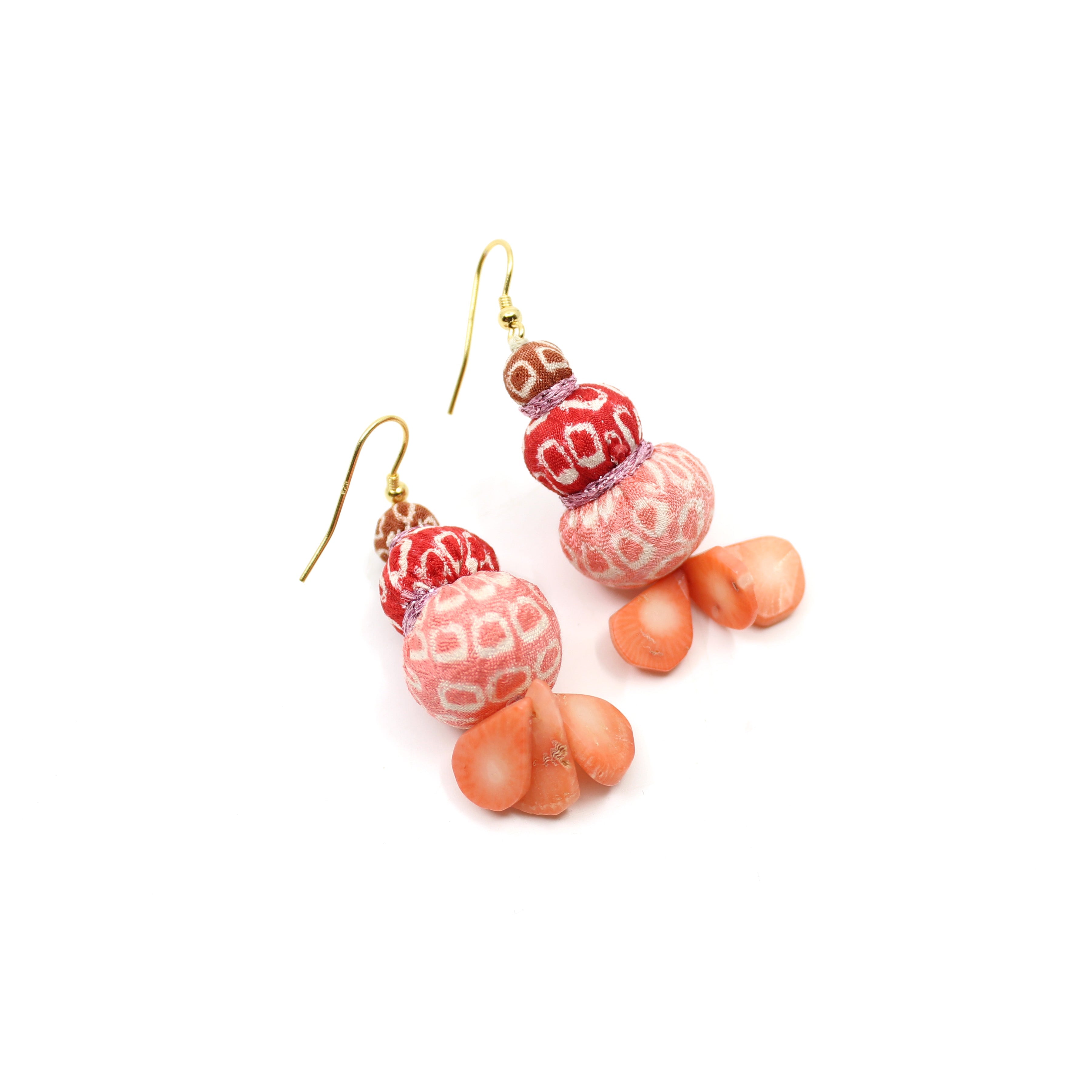 Kurage (Jellyfish) Earring Textiles & Fibre Art SOOKii 4