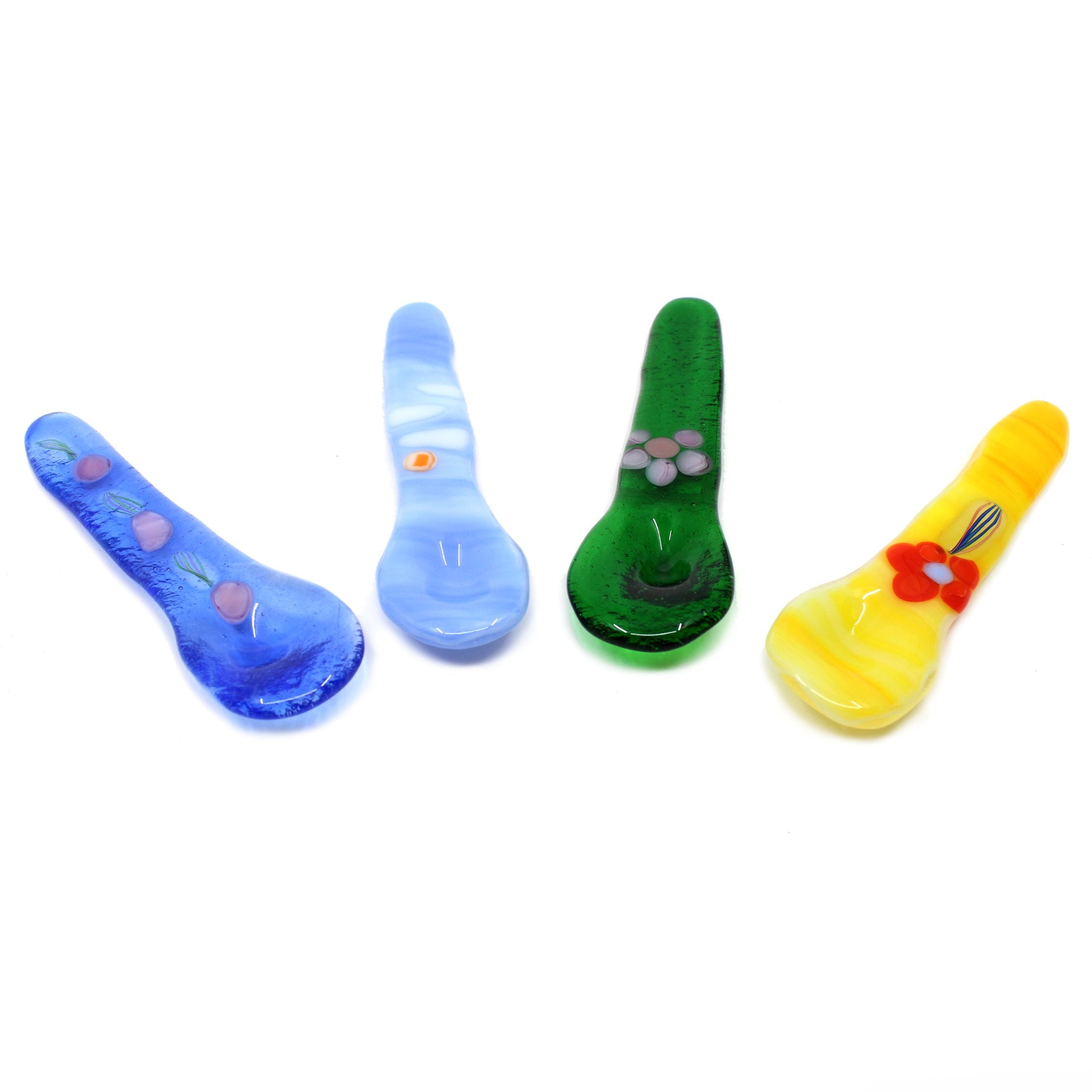 Glass Spoons Glass Lawn Bowls