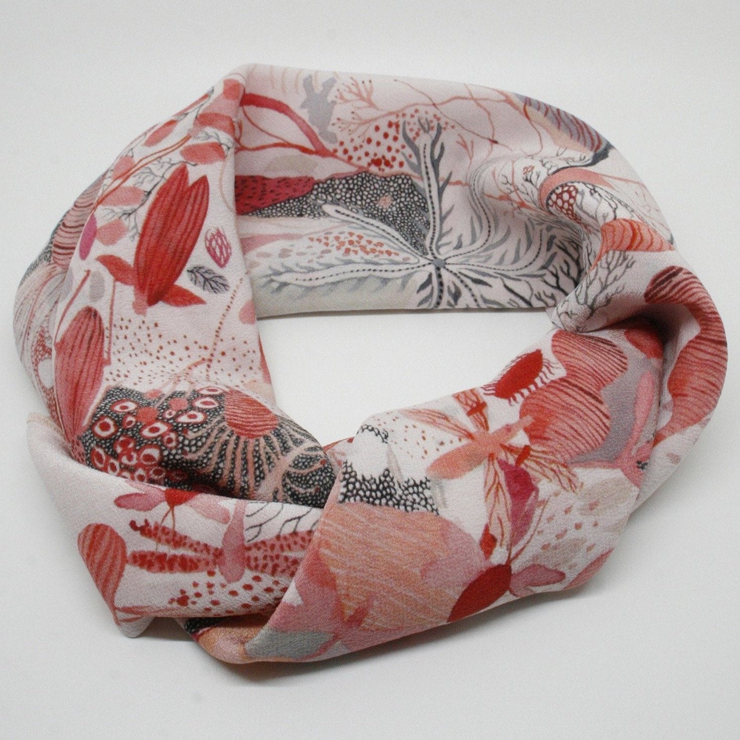 Imaginary Science 'Soma' Silk Scarf Textiles Jess Hall