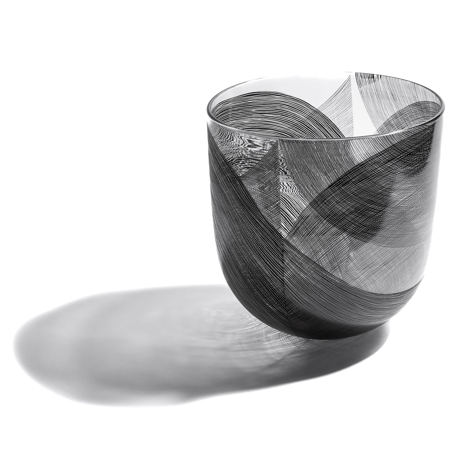 Parallax Series: Large Straight Side Bowl #2