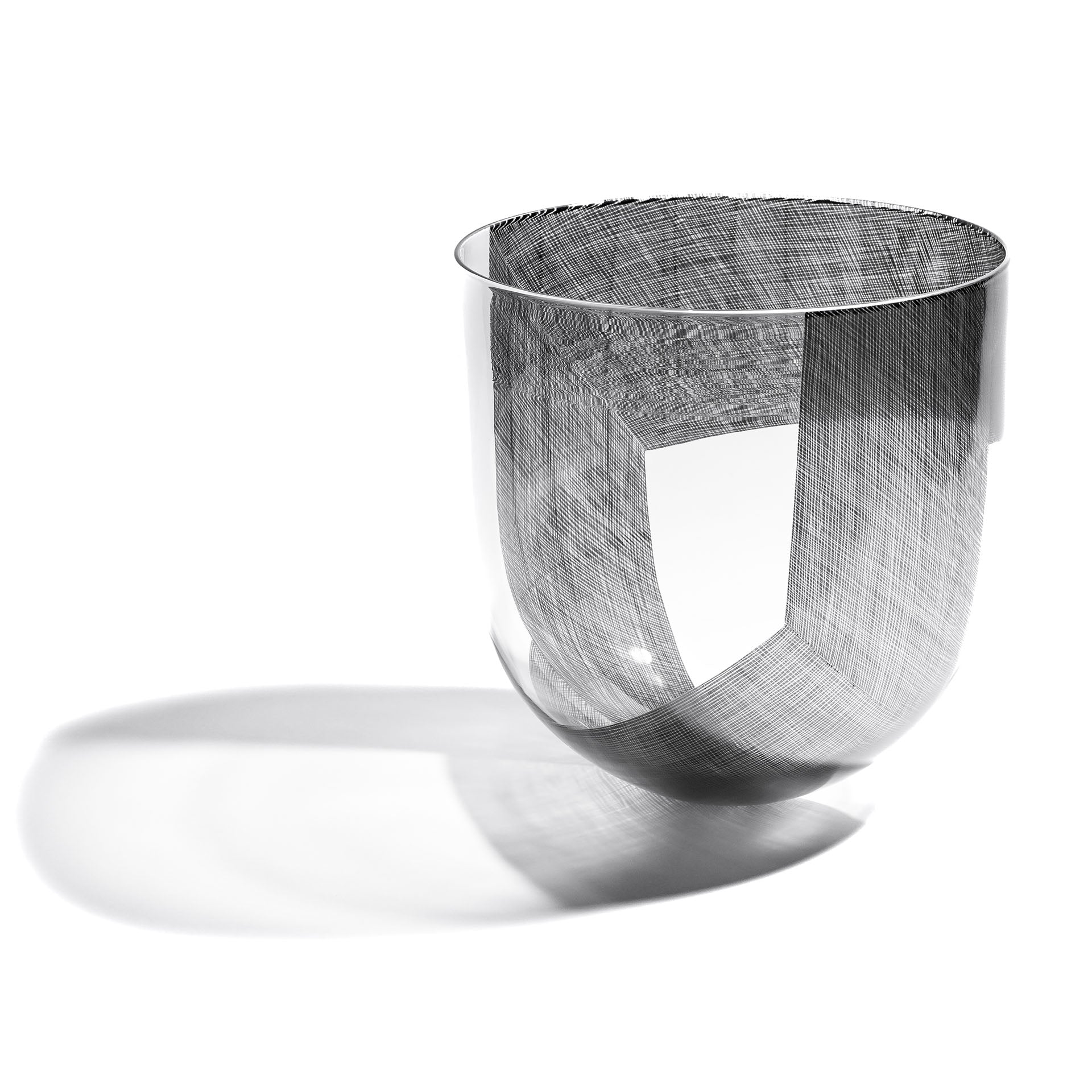 Parallax Series: Large Straight Side Bowl #1