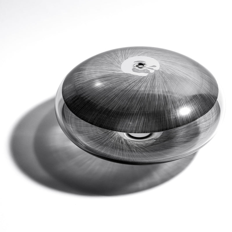 Parallax Series: Large Low Sphere #1 Glass Erin Conron 