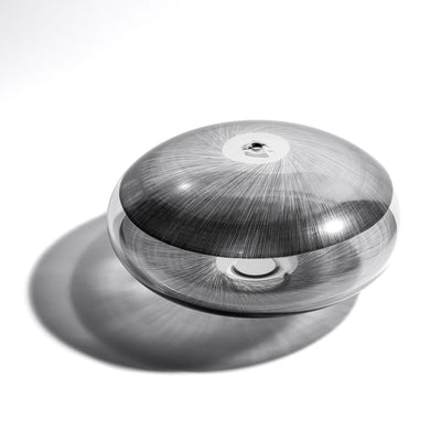 Parallax Series: Large Low Sphere #1 Glass Erin Conron 