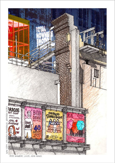 Greeting Card A6 Cards Alan Innes New Farm Park. Powerhouse. (Heritage Listed) 