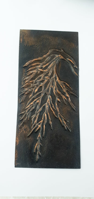 British Marine Algae plates (set of 9 plates) Jewellery and Metalsmith Small Object (Exhibition) Alison McDonald 