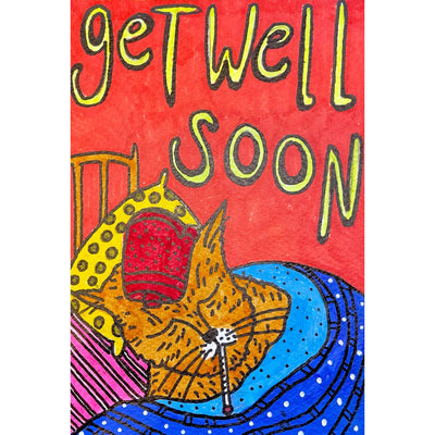 Hand-painted cards Caitlin Sheedy #2 