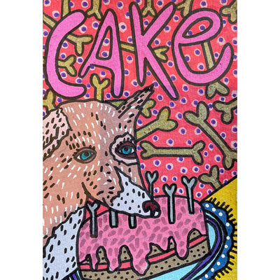 Hand-painted cards Caitlin Sheedy #6 